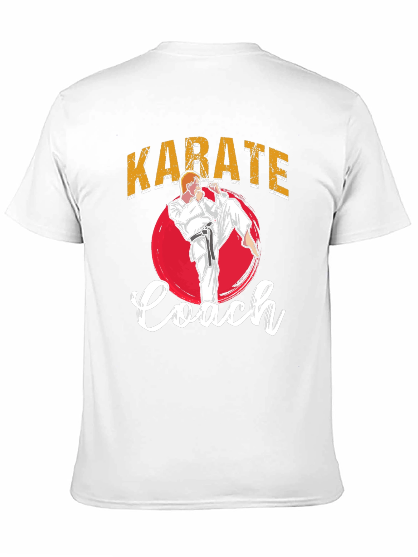 Karate Coach T-Shirt - Martial Arts Instructor Tee