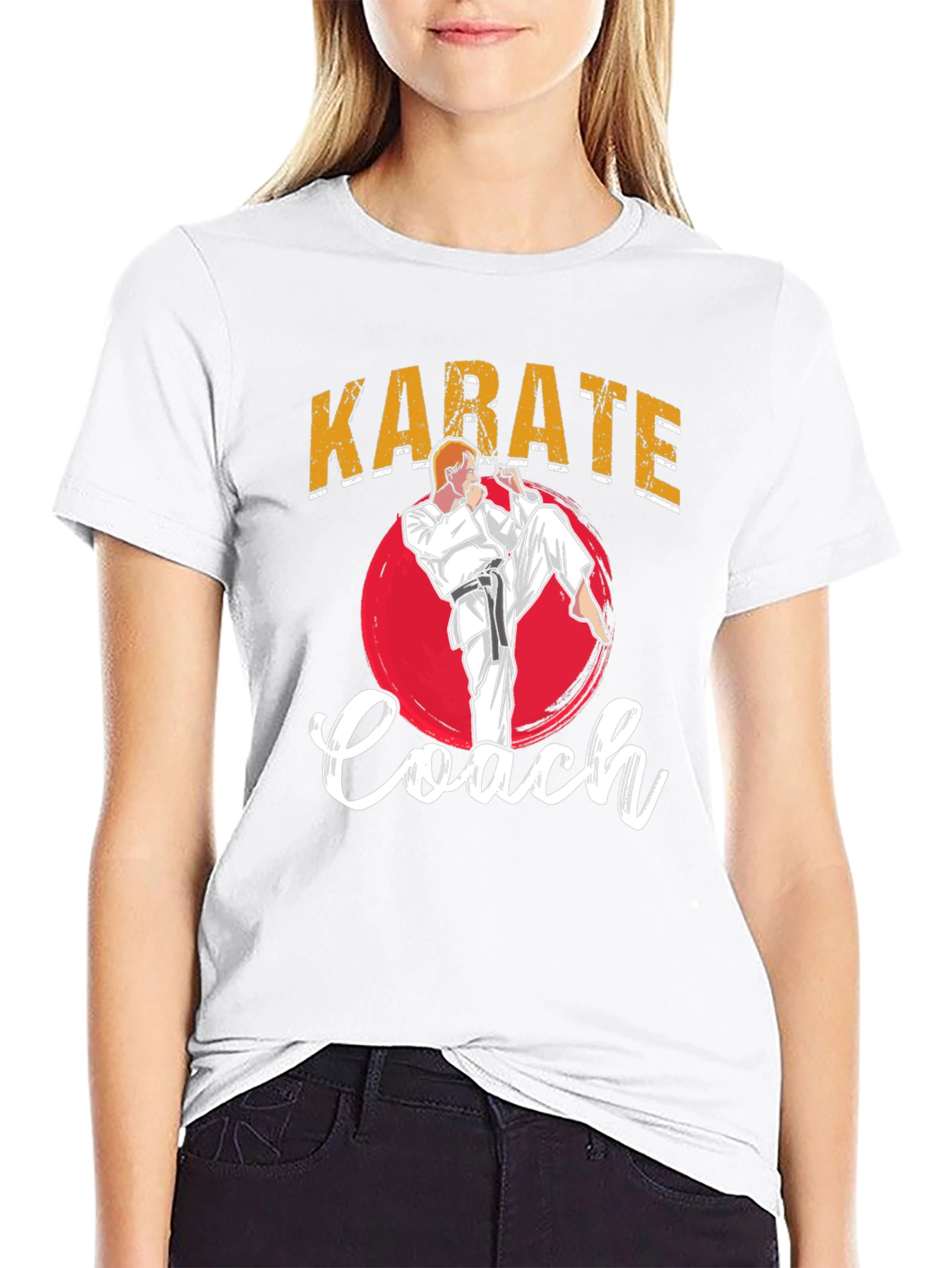 Karate Coach T-Shirt - Martial Arts Instructor Tee