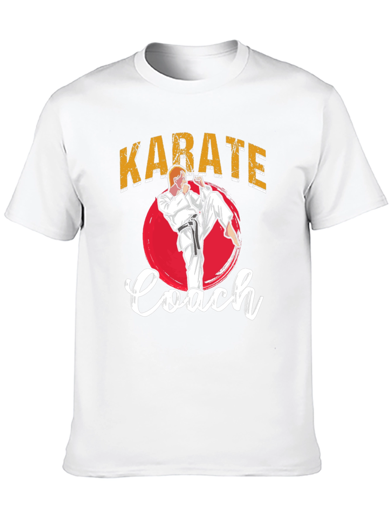 Karate Coach T-Shirt - Martial Arts Instructor Tee