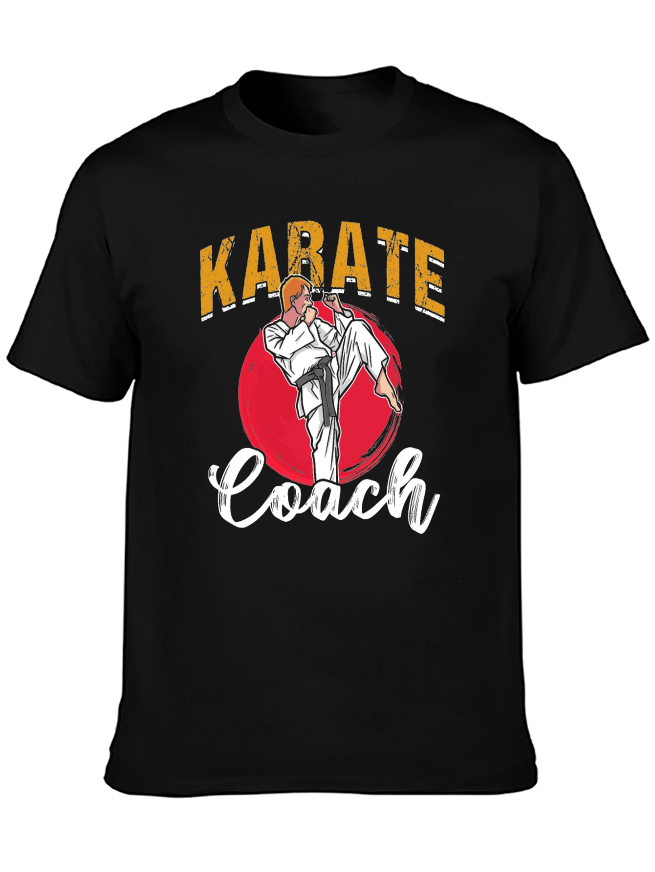 Karate Coach T-Shirt - Martial Arts Instructor Tee