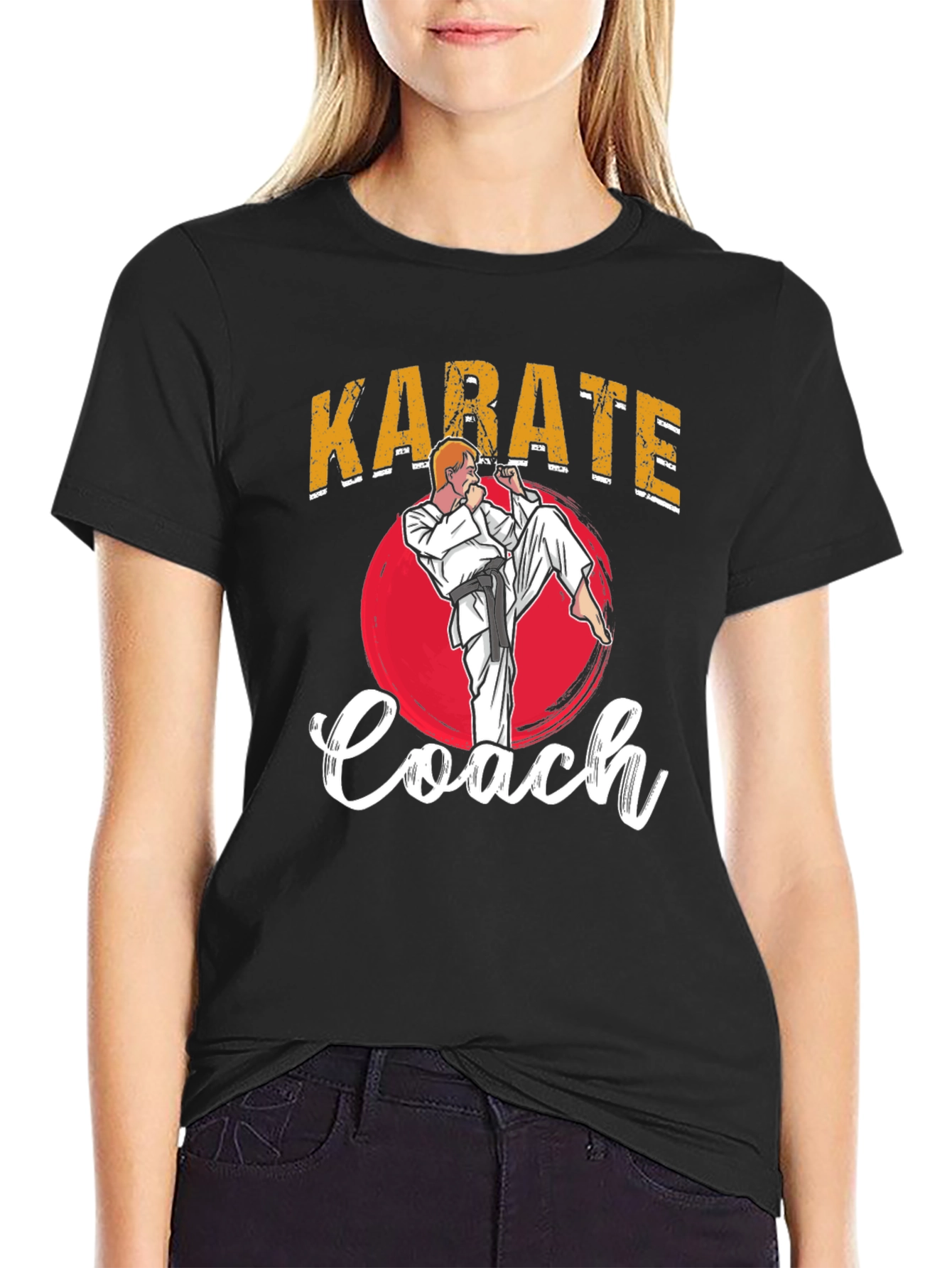 Karate Coach T-Shirt - Martial Arts Instructor Tee