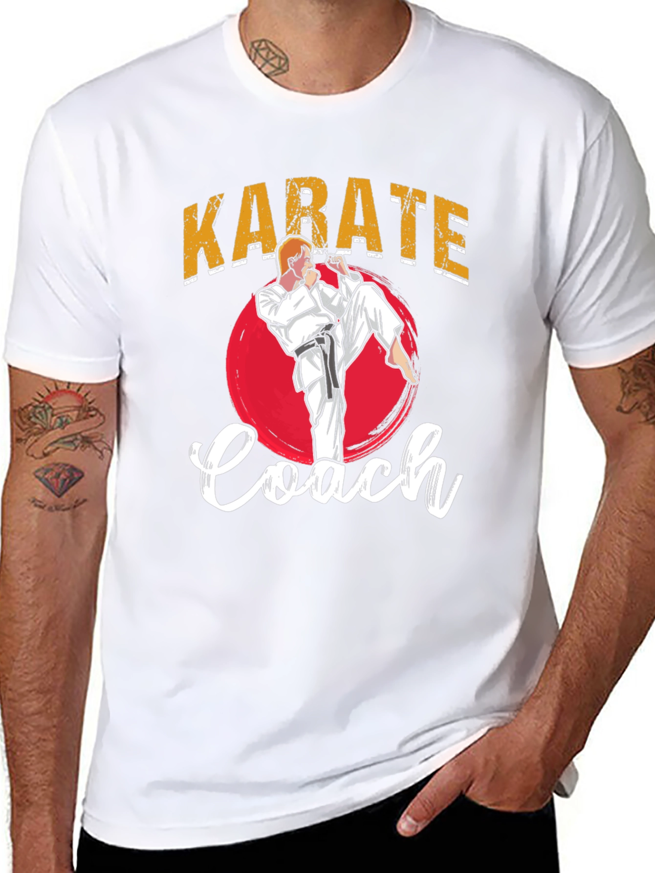 Karate Coach T-Shirt - Martial Arts Instructor Tee