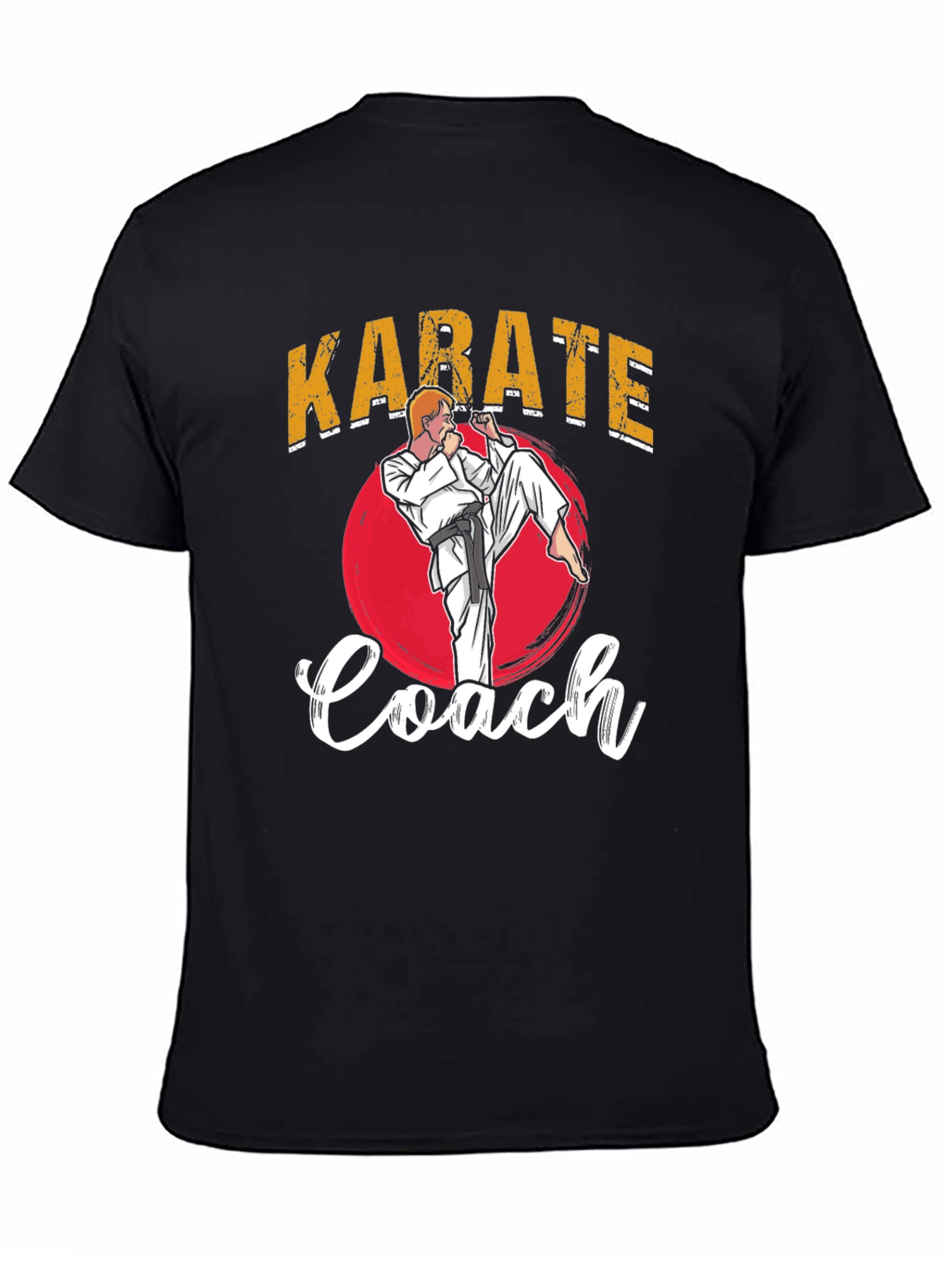 Karate Coach T-Shirt - Martial Arts Instructor Tee