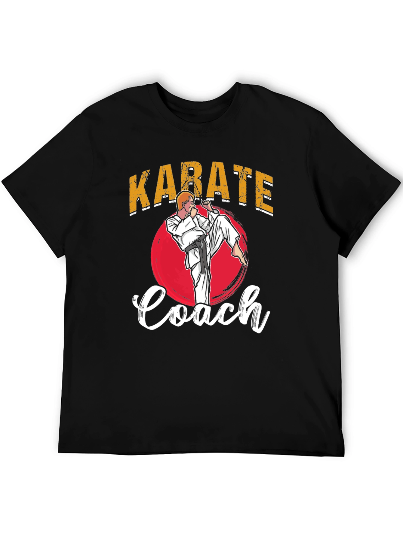 Karate Coach T-Shirt - Martial Arts Instructor Tee