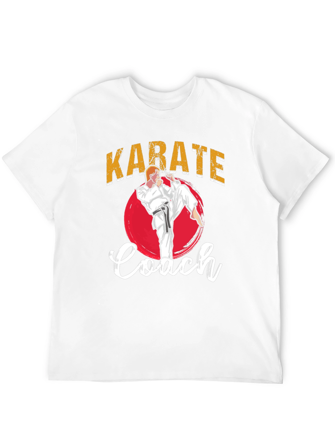 Karate Coach T-Shirt - Martial Arts Instructor Tee