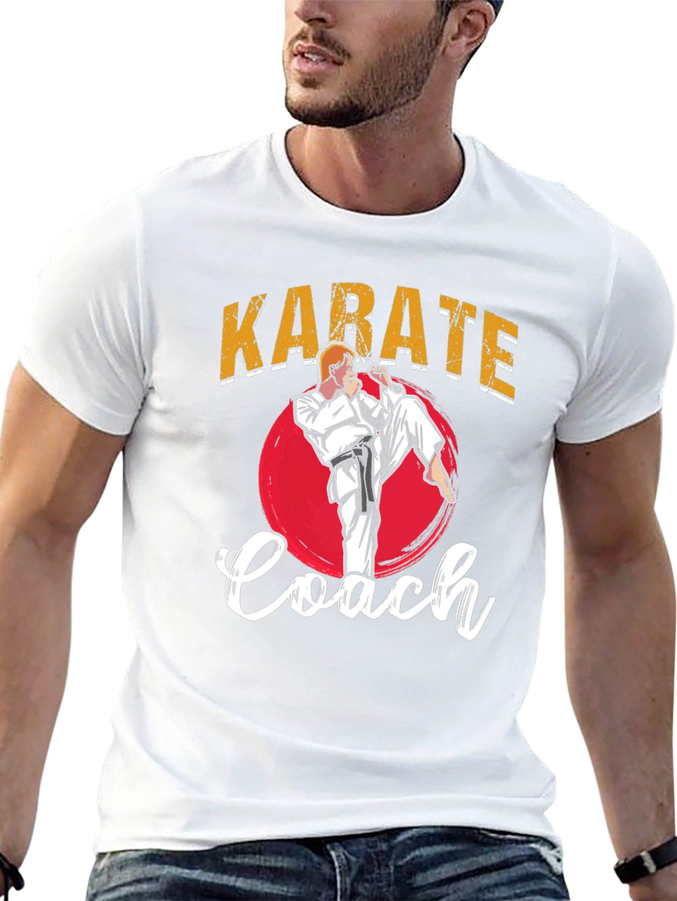 Karate Coach T-Shirt - Martial Arts Instructor Tee