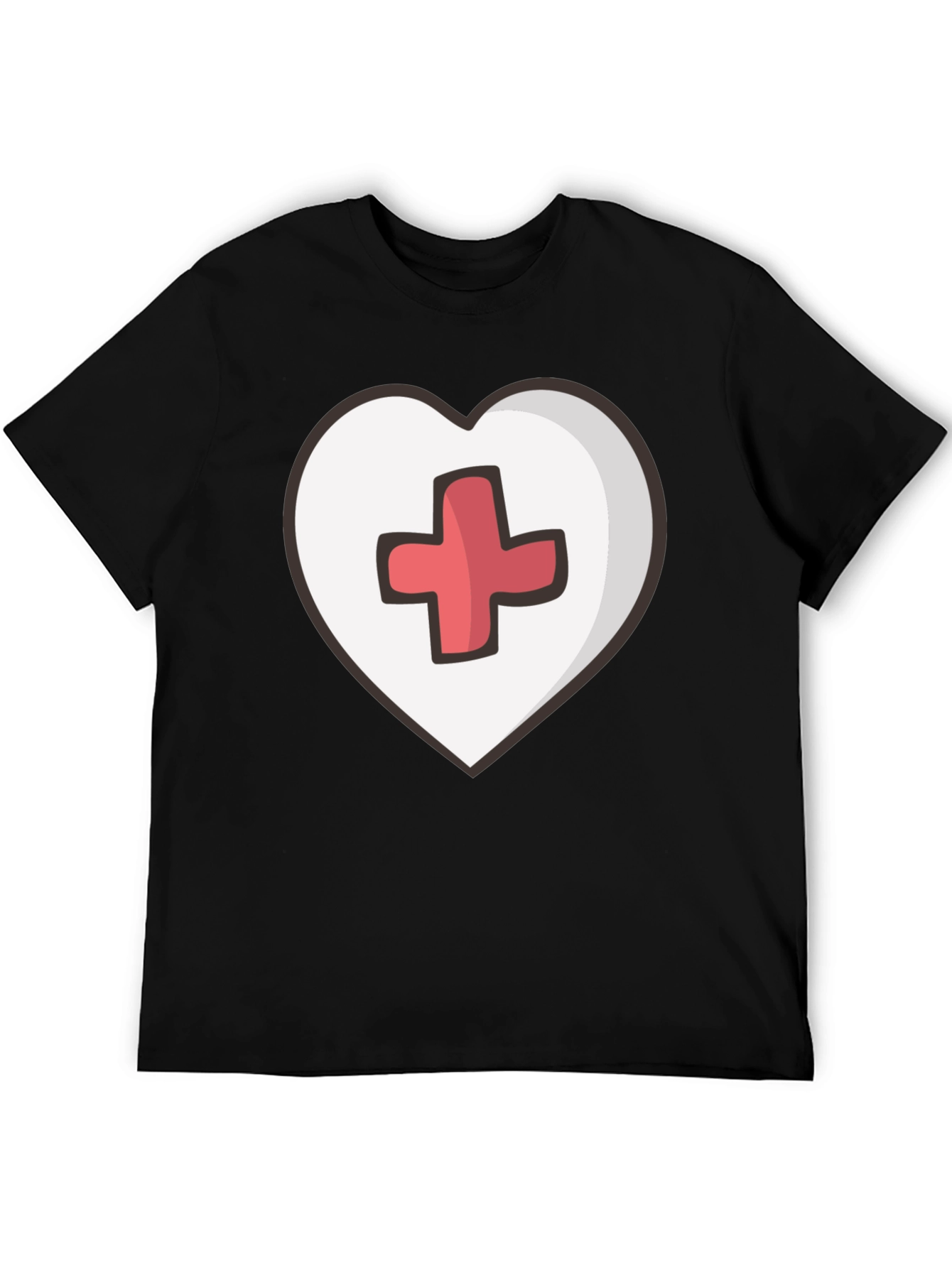 Heart Health T-Shirt - Red Cross Design