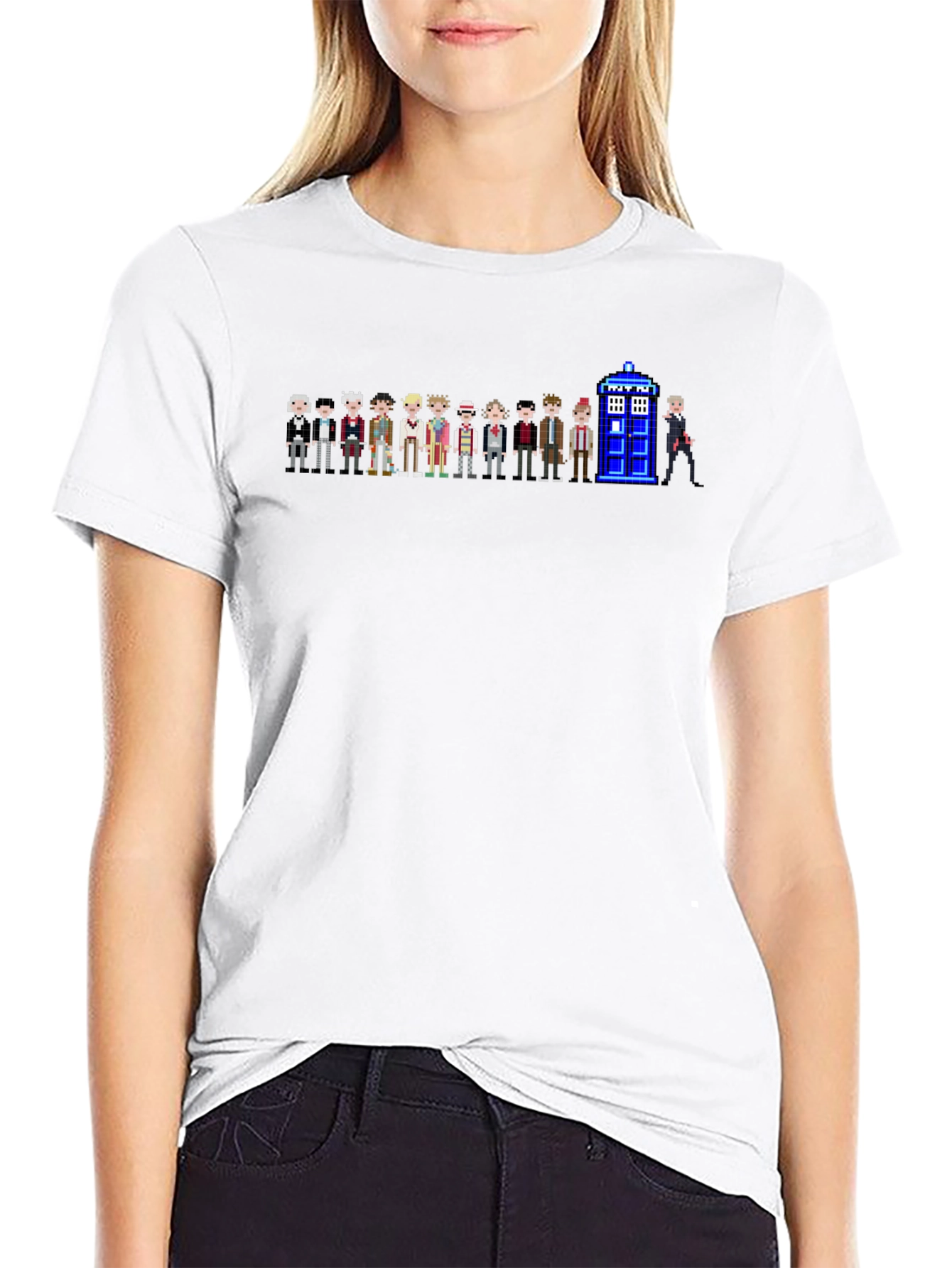 Doctor Who Pixel Art T-Shirt