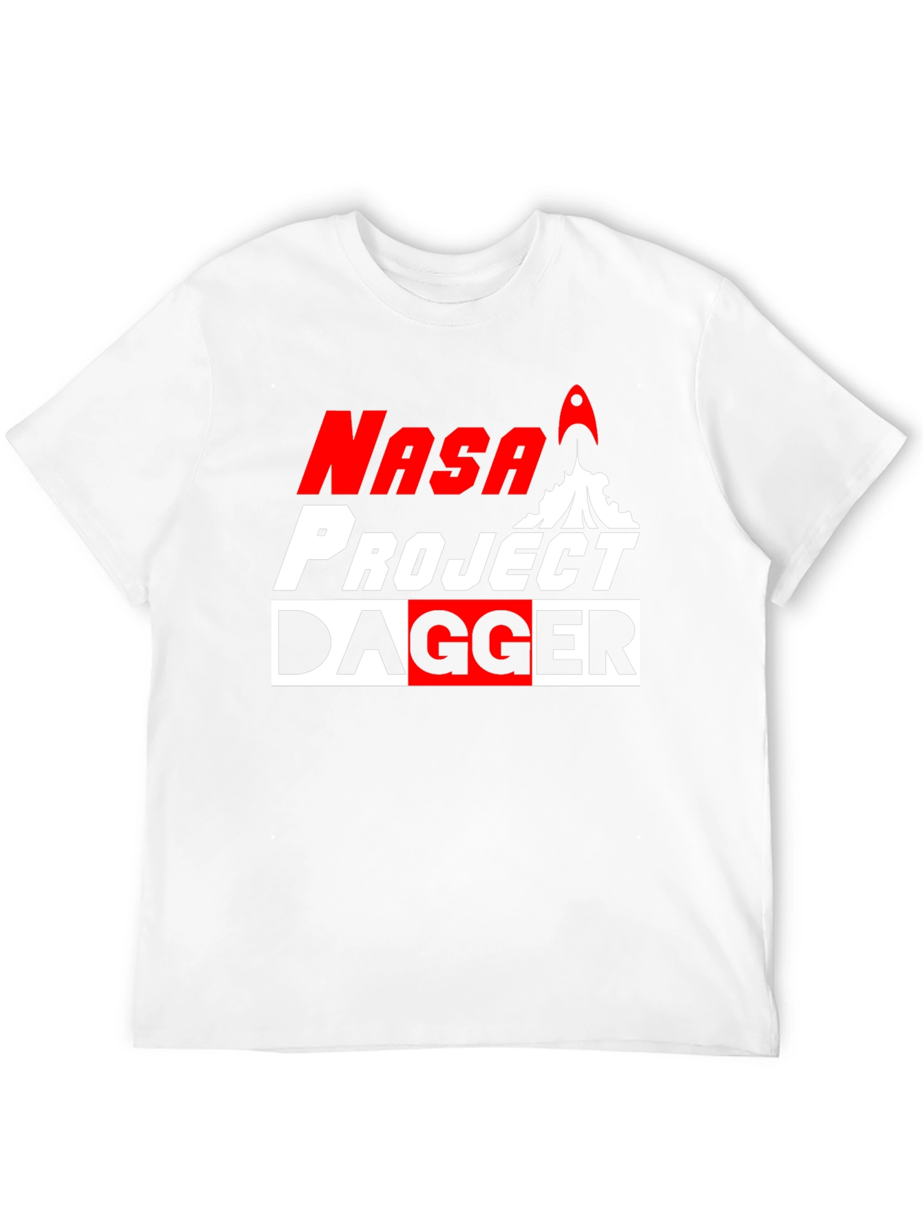 NASA Project Dagger Graphic Tee - Bold Design