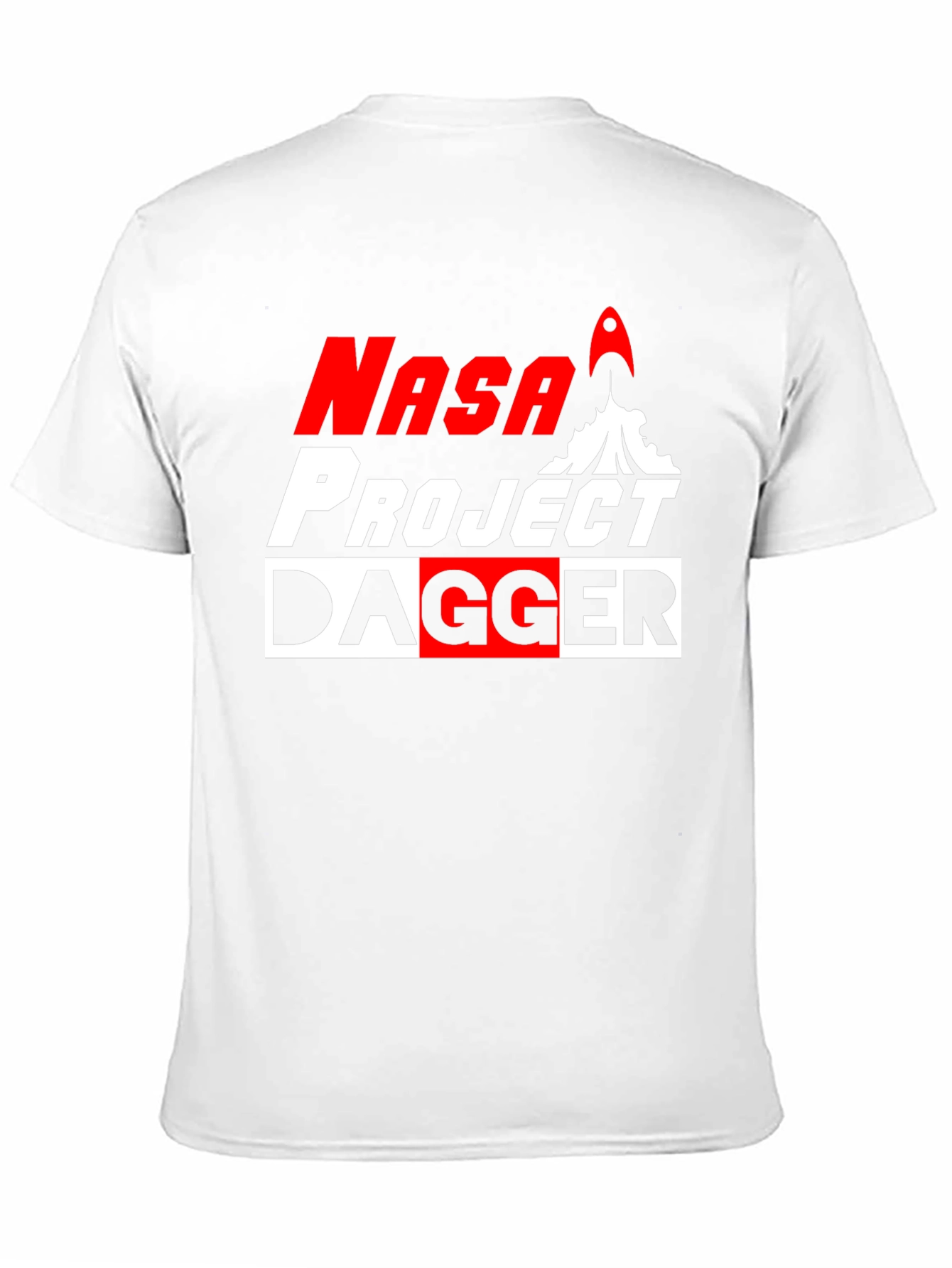 NASA Project Dagger Graphic Tee - Bold Design