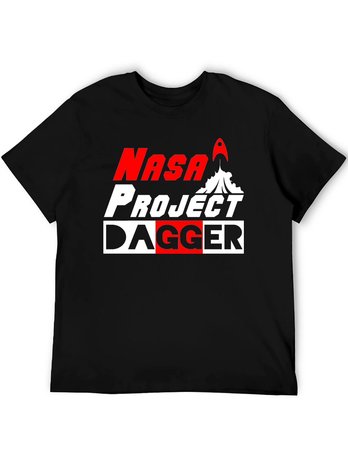 NASA Project Dagger Graphic Tee - Bold Design