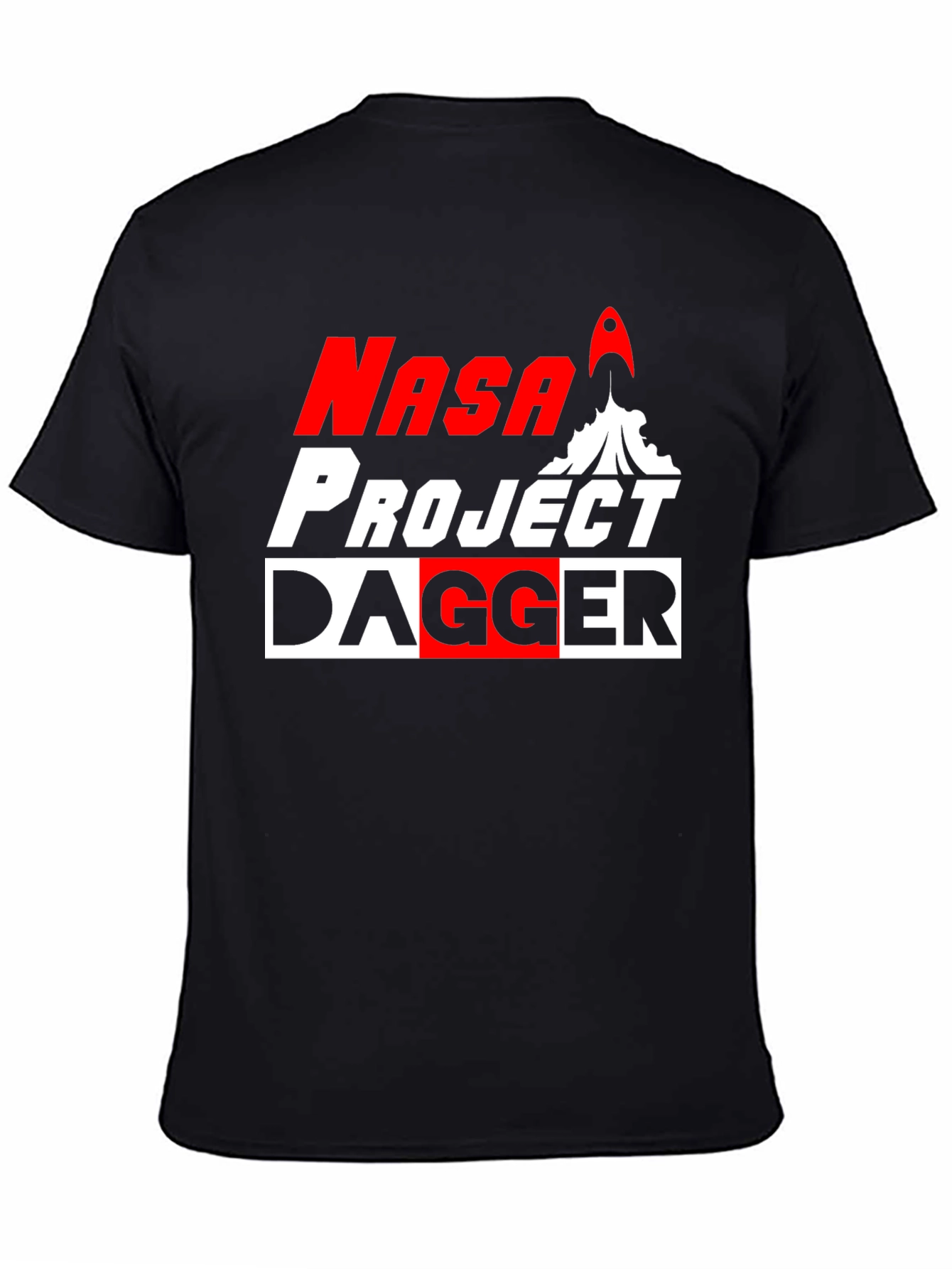 NASA Project Dagger Graphic Tee - Bold Design