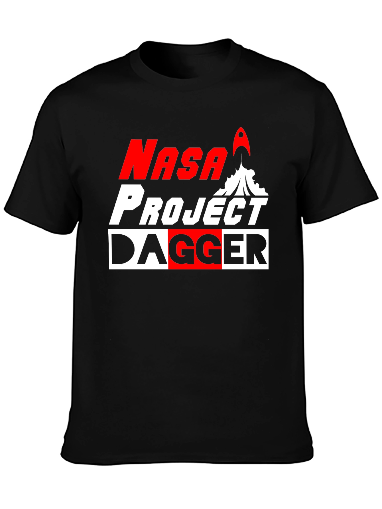 NASA Project Dagger Graphic Tee - Bold Design