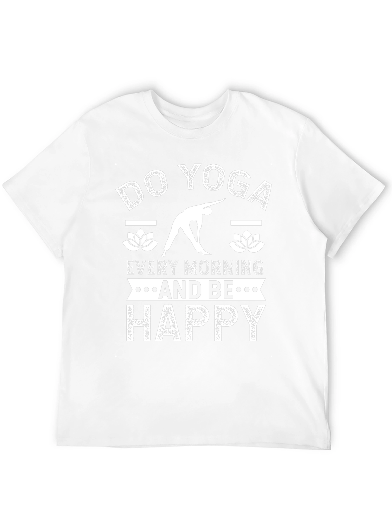 Do Yoga Every Morning Black T-Shirt