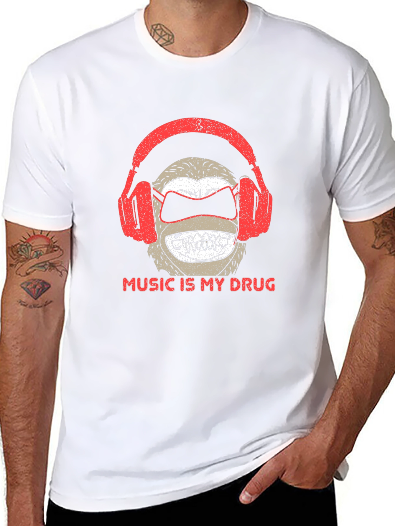 Music is My Drug T-Shirt