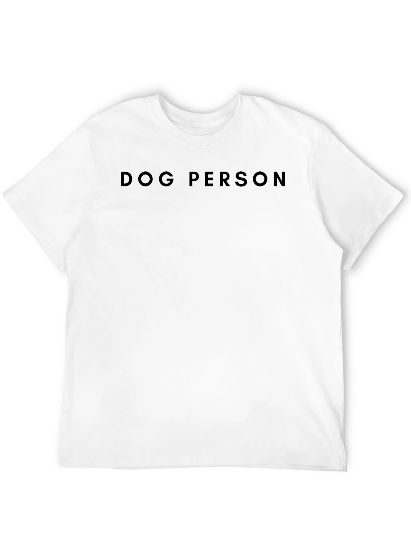 Dog Person Graphic Tee - Black