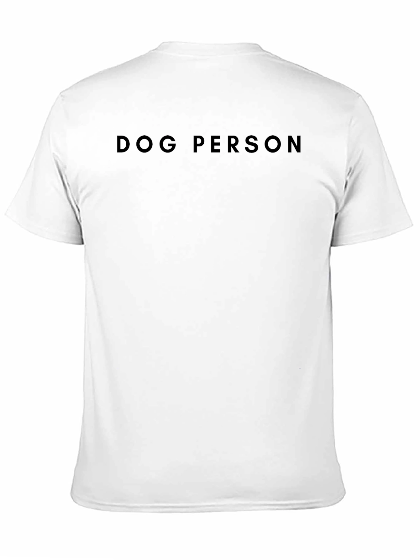 Dog Person Graphic Tee - Black