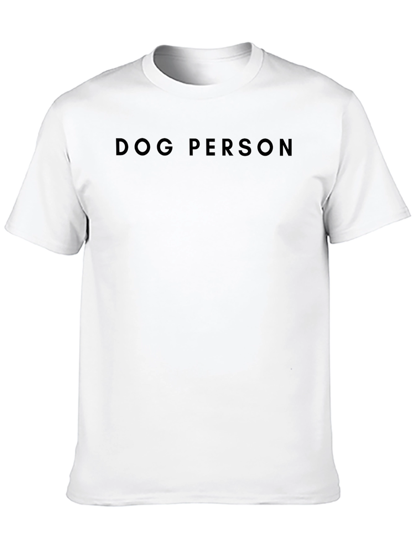 Dog Person Graphic Tee - Black