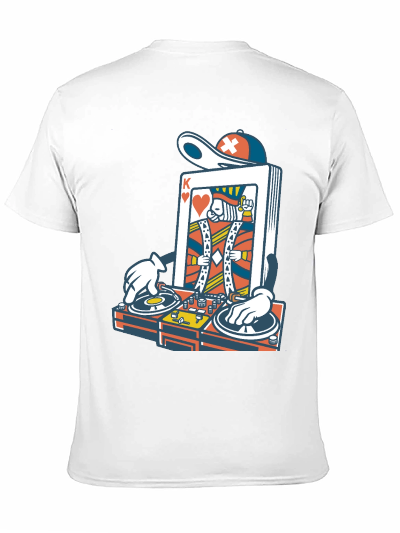 King of Hearts DJ Graphic T-Shirt