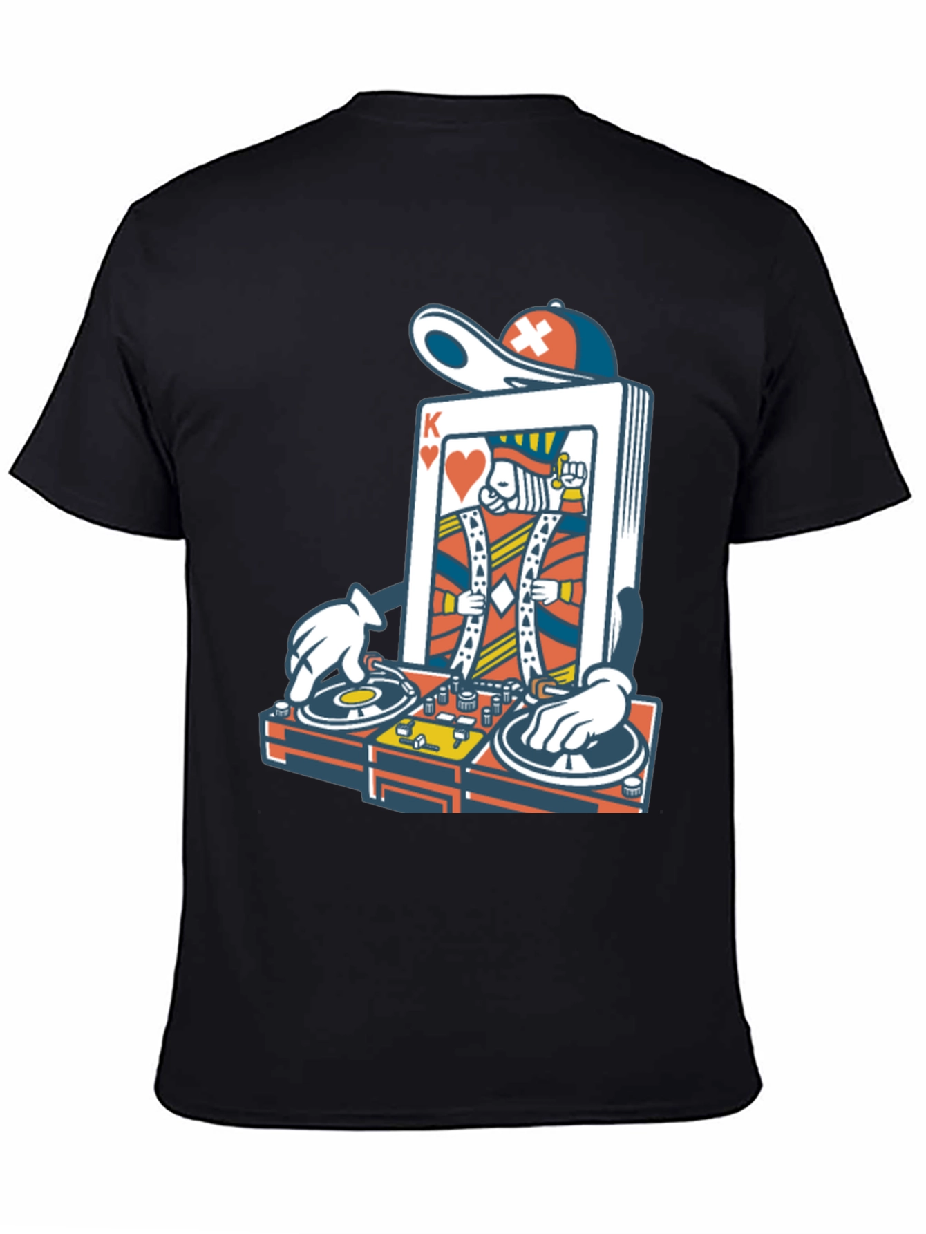King of Hearts DJ Graphic T-Shirt