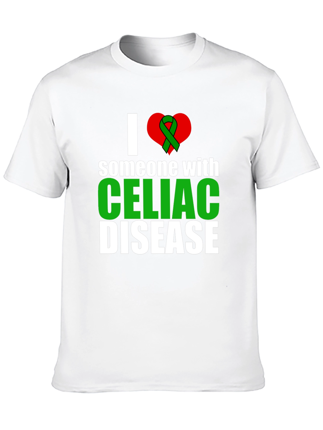I Love Someone with Celiac Disease Awareness T-Shirt