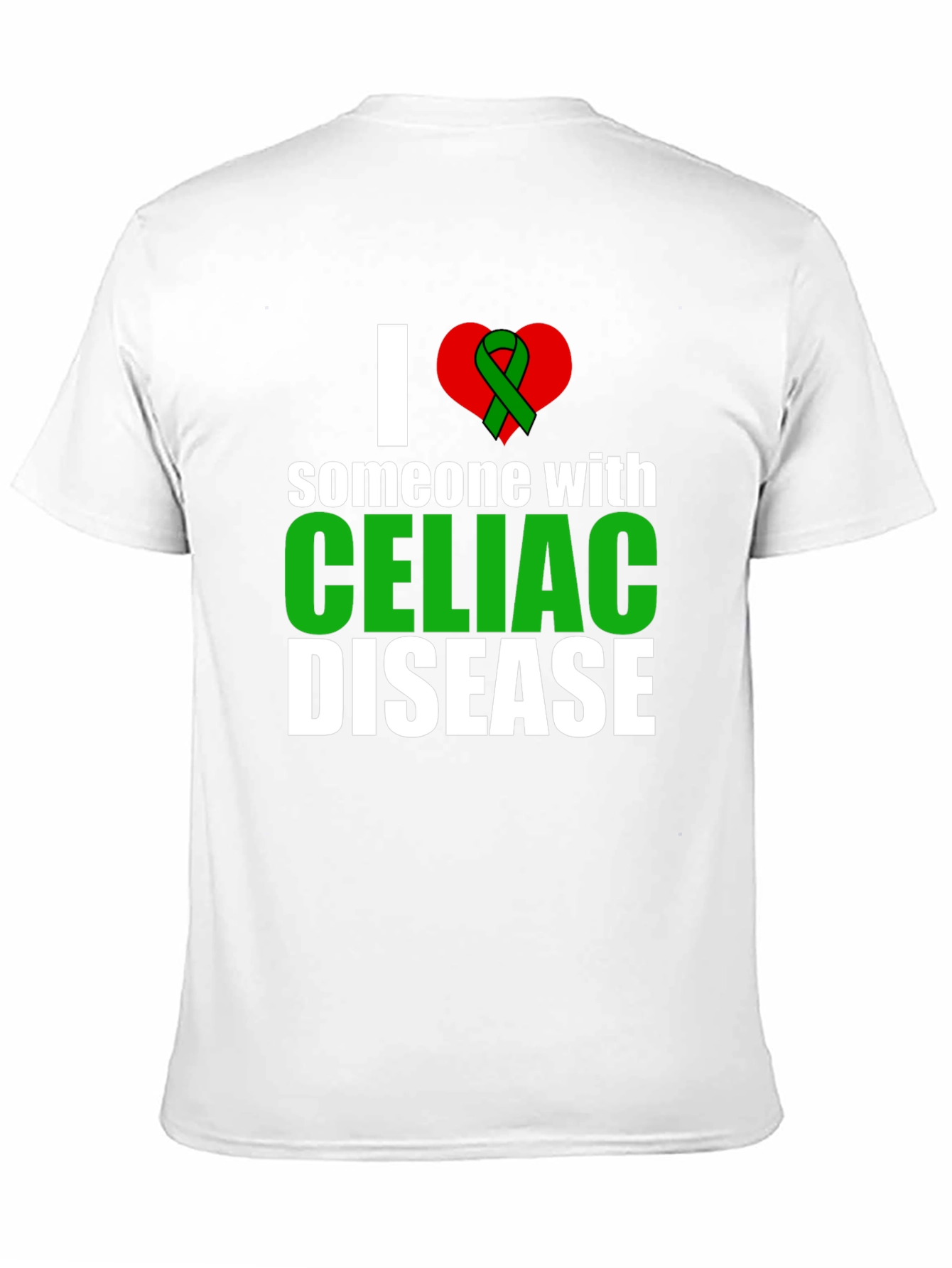 I Love Someone with Celiac Disease Awareness T-Shirt