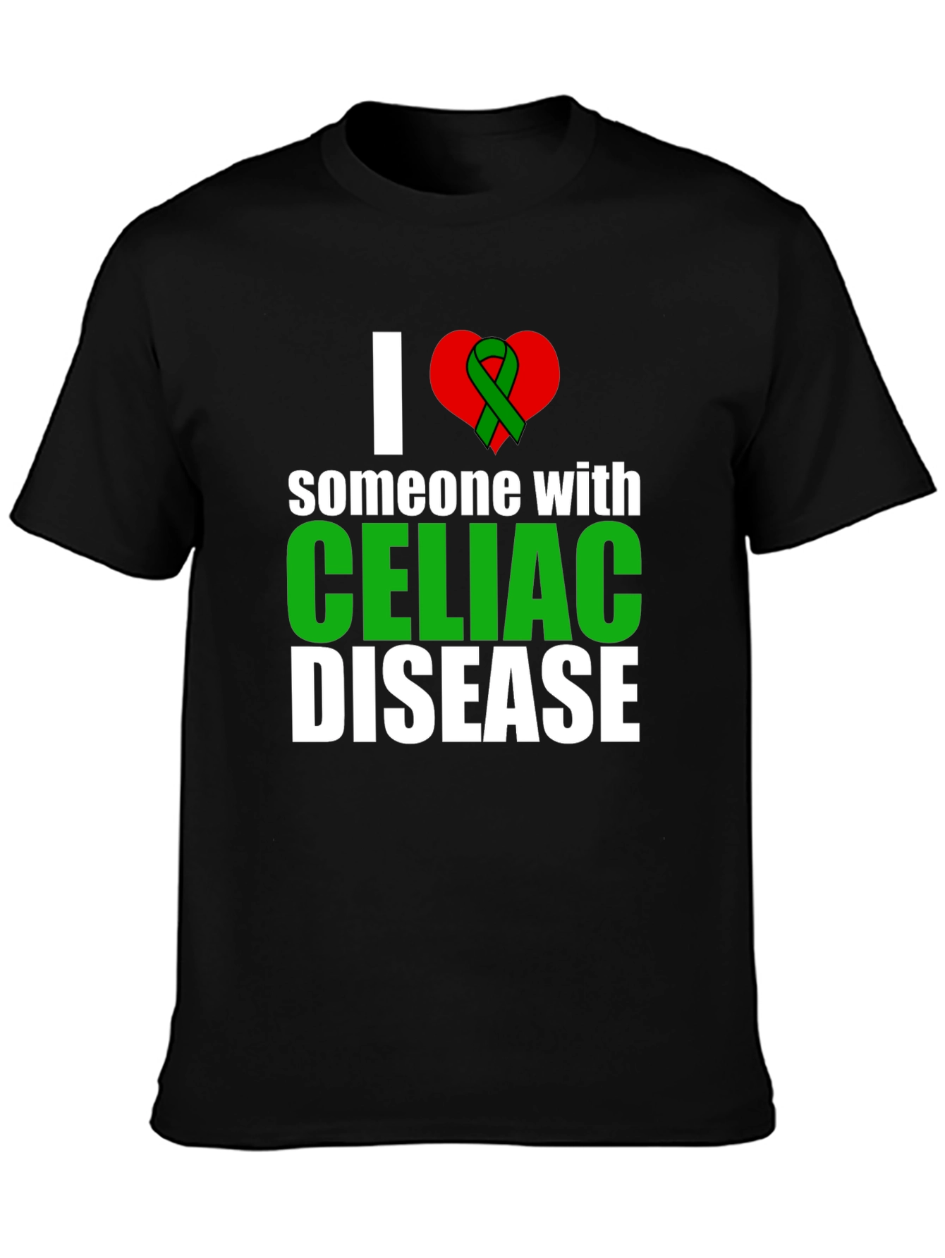 I Love Someone with Celiac Disease Awareness T-Shirt
