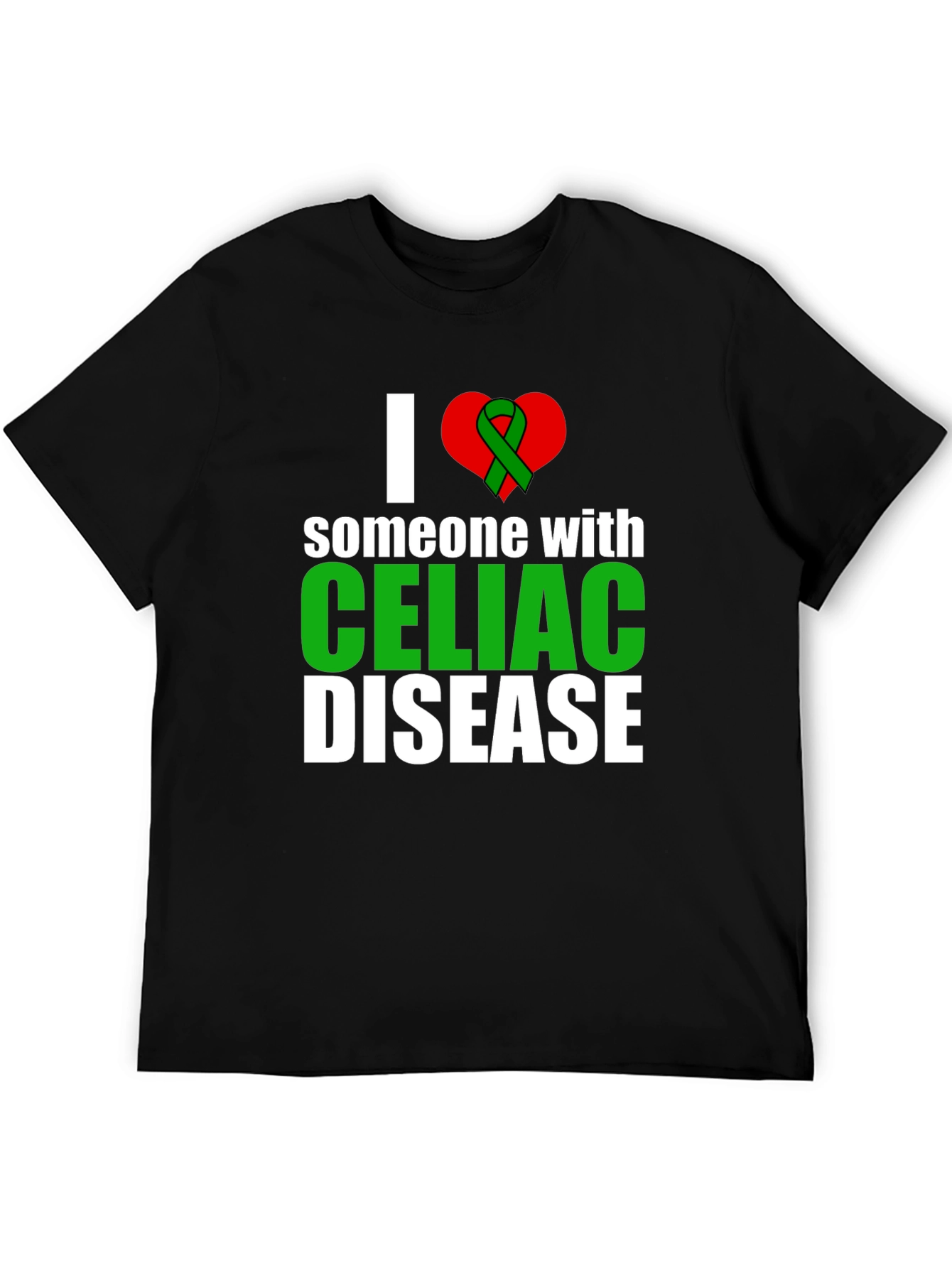 I Love Someone with Celiac Disease Awareness T-Shirt