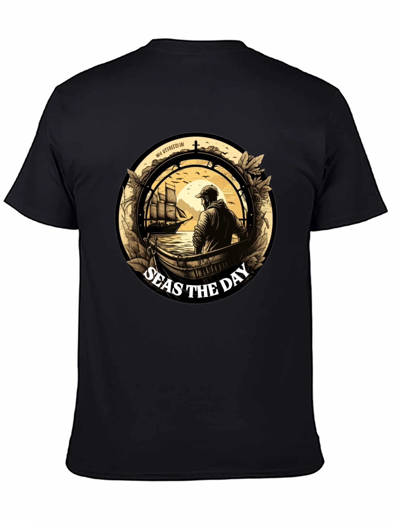 Seas the Day Graphic T-Shirt - Maritime Adventure