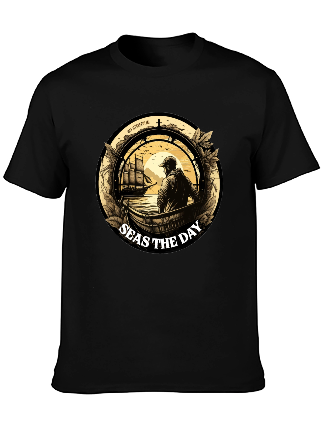 Seas the Day Graphic T-Shirt - Maritime Adventure