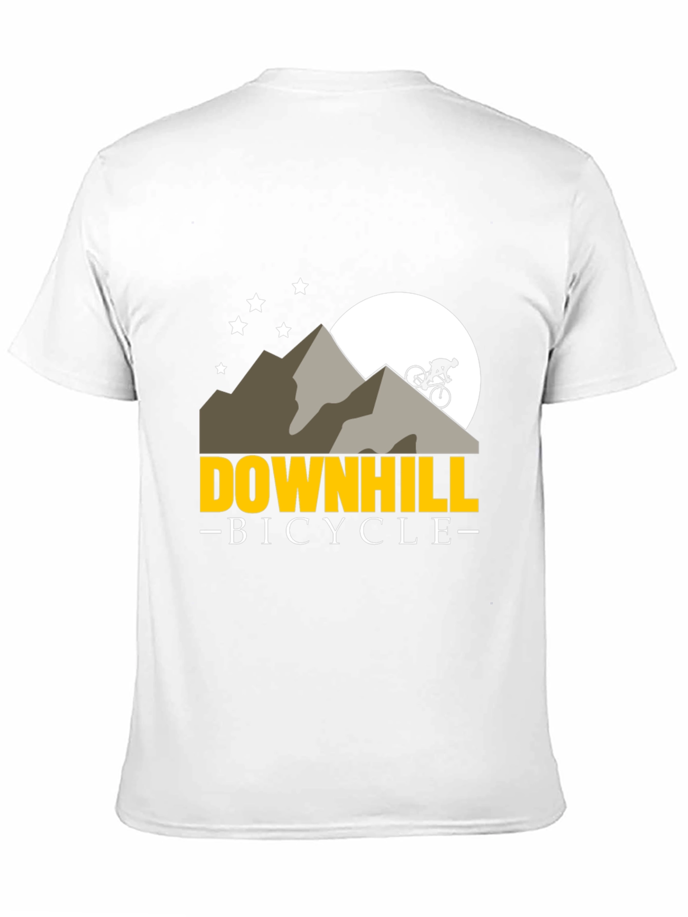 Downhill Bicycle Mountain T-Shirt