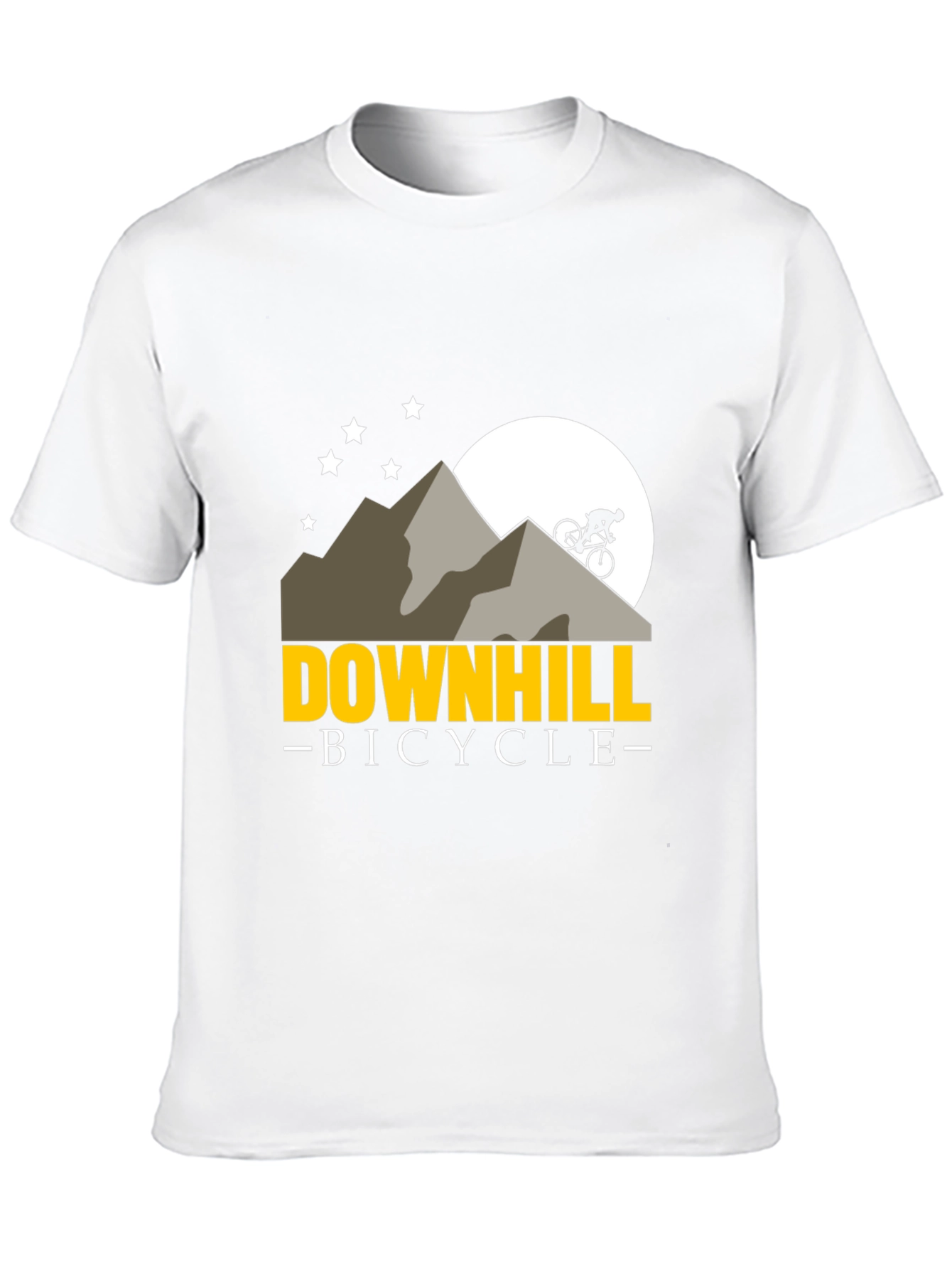 Downhill Bicycle Mountain T-Shirt