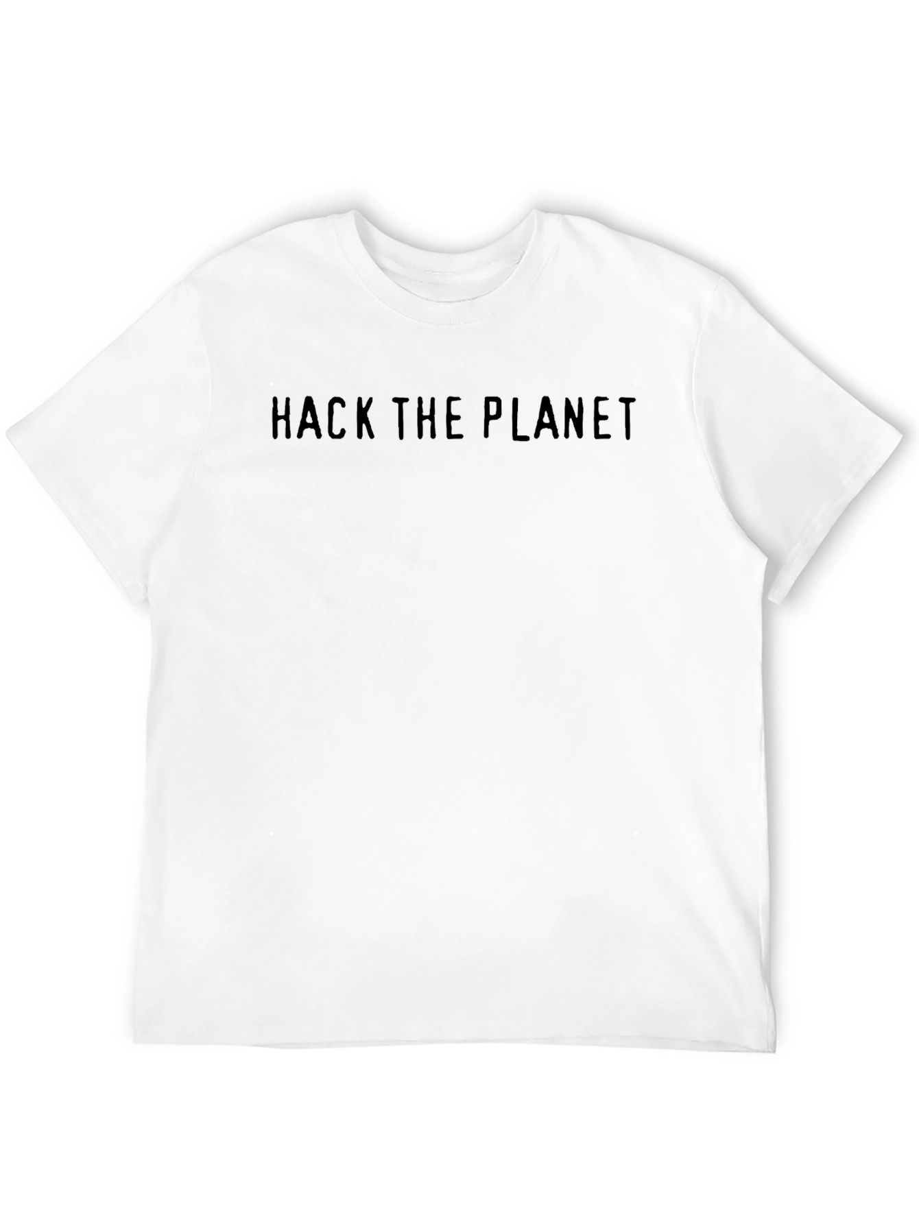 Hack the Planet Graphic Tee - Black