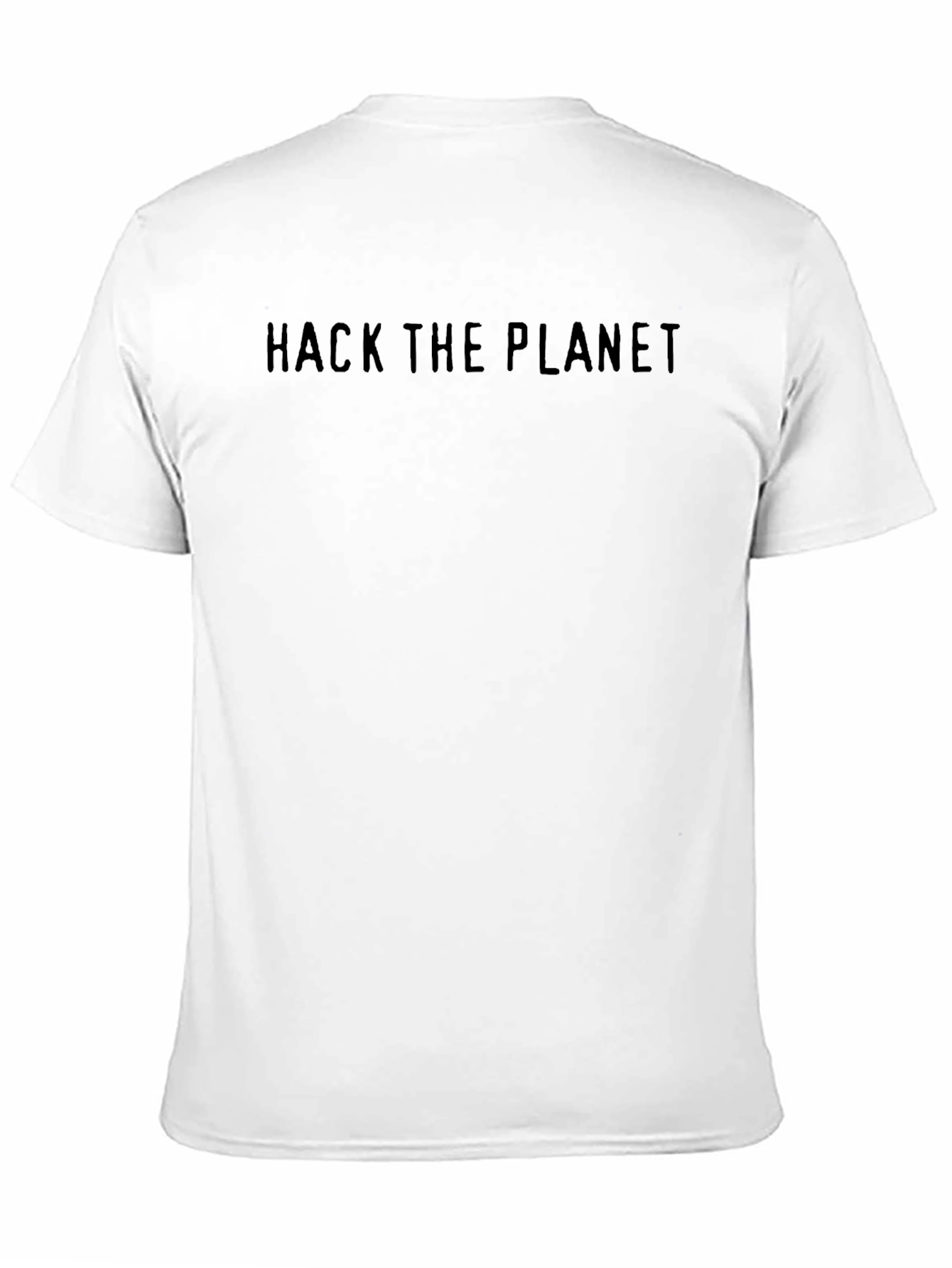 Hack the Planet Graphic Tee - Black
