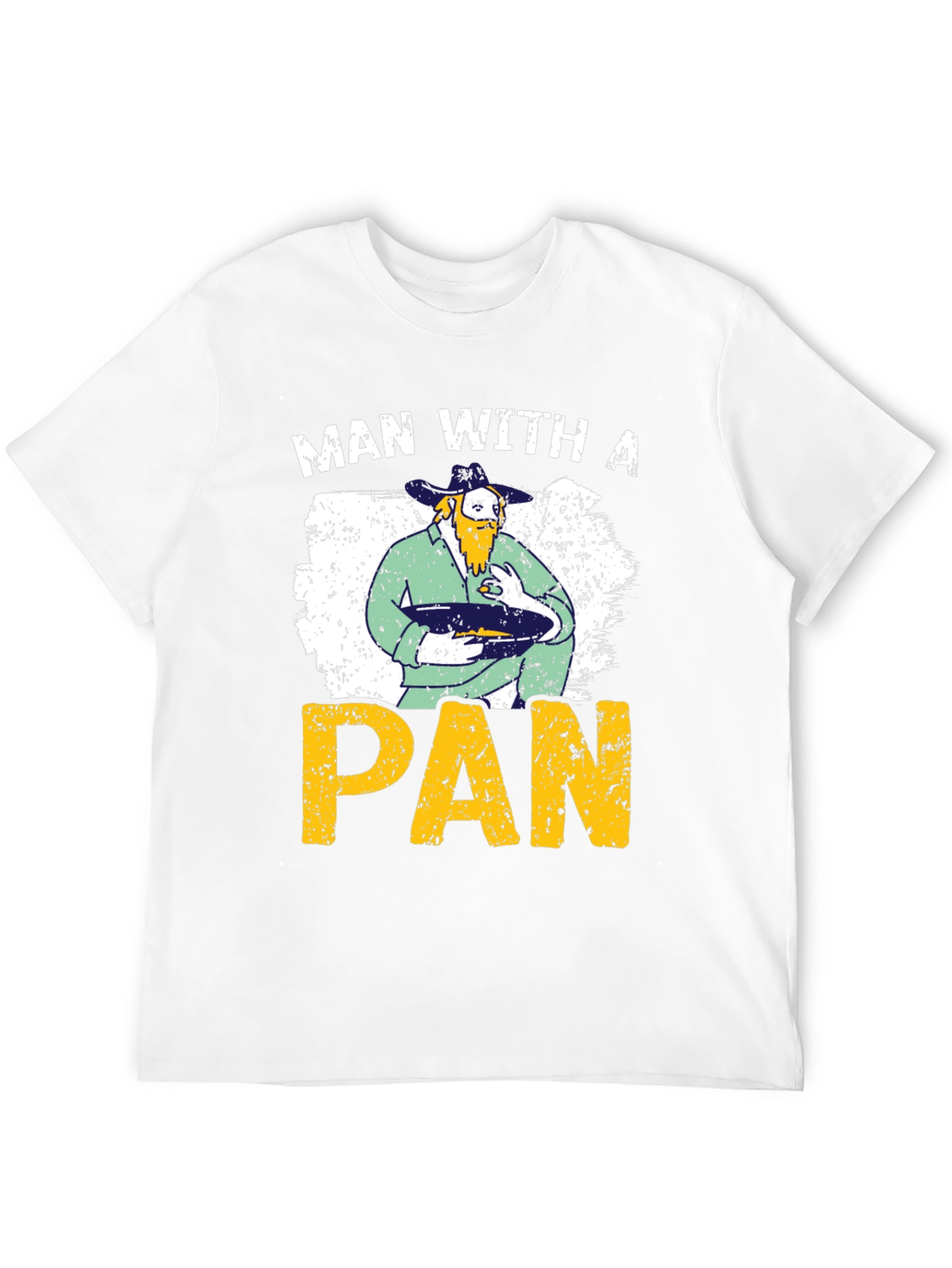 Man with a Pan Novelty T-Shirt