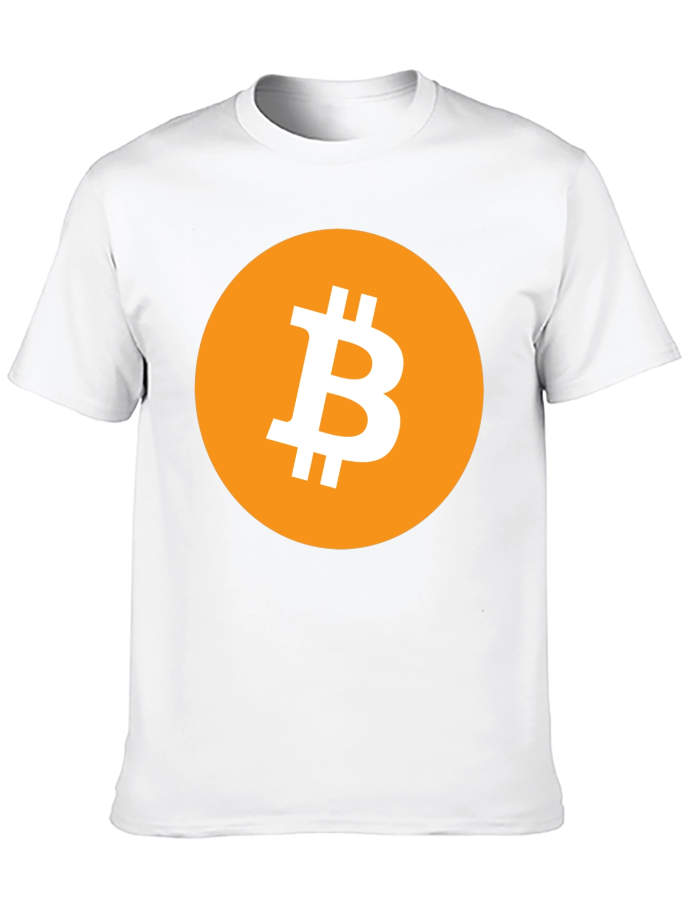 Bitcoin Logo Black T-Shirt - Crypto Currency Tee