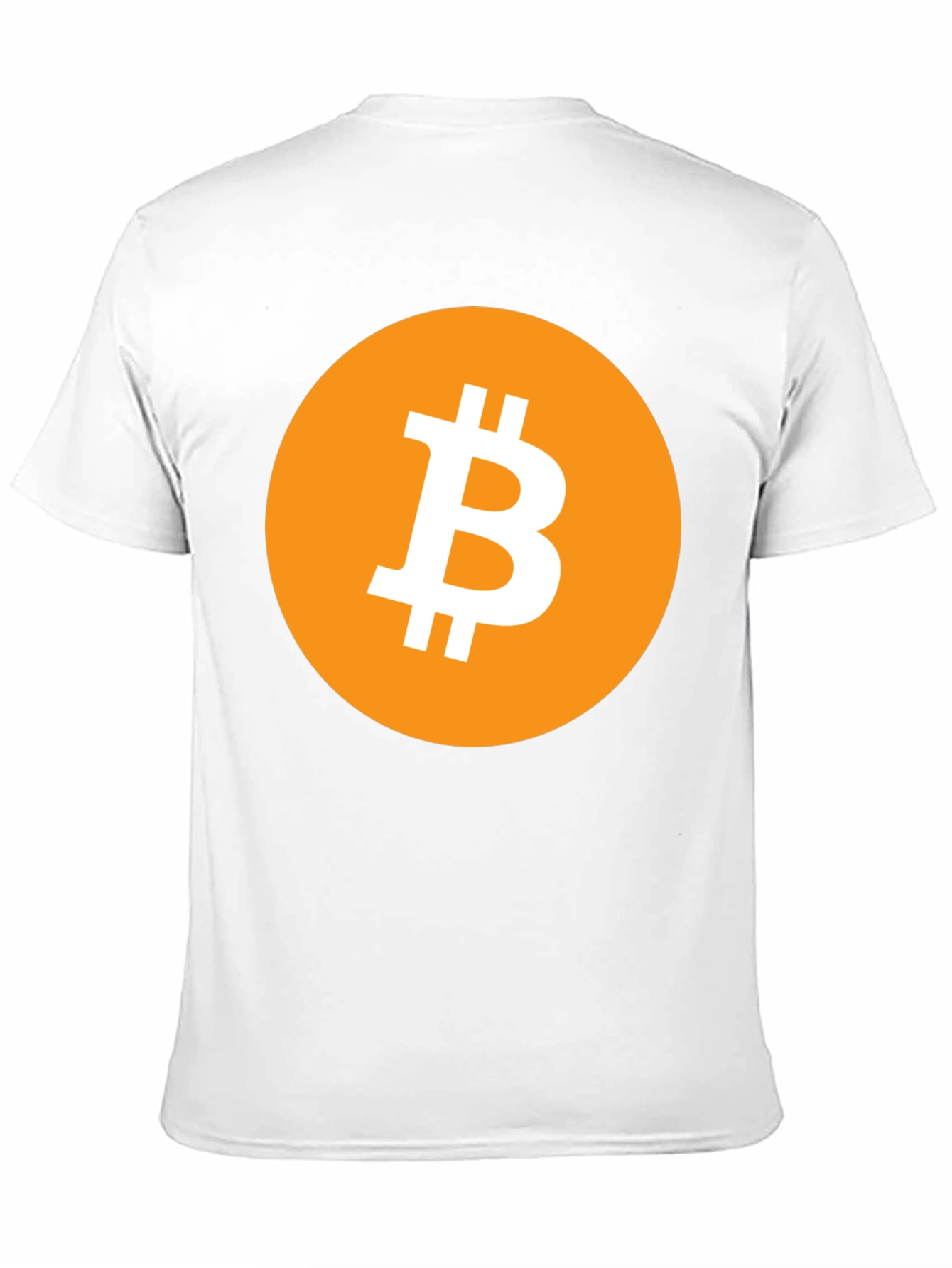 Bitcoin Logo Black T-Shirt - Crypto Currency Tee
