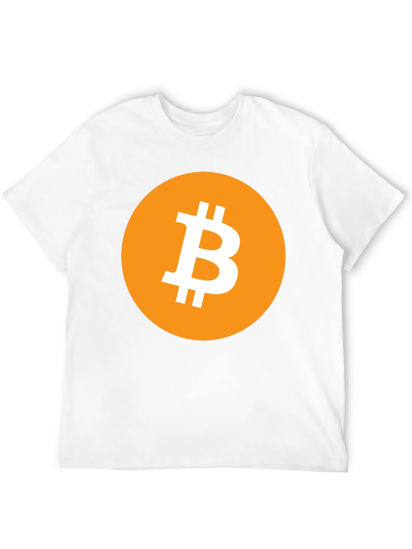 Bitcoin Logo Black T-Shirt - Crypto Currency Tee