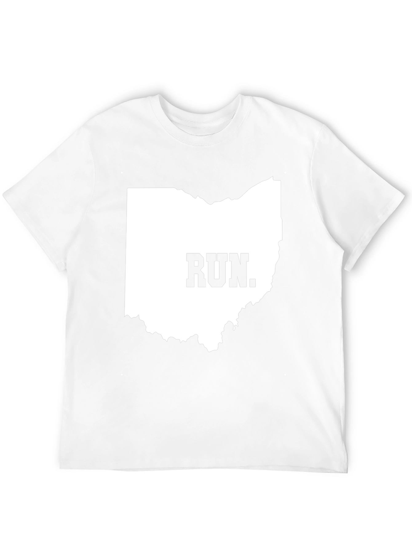 Ohio Run T-Shirt - Black Graphic Tee