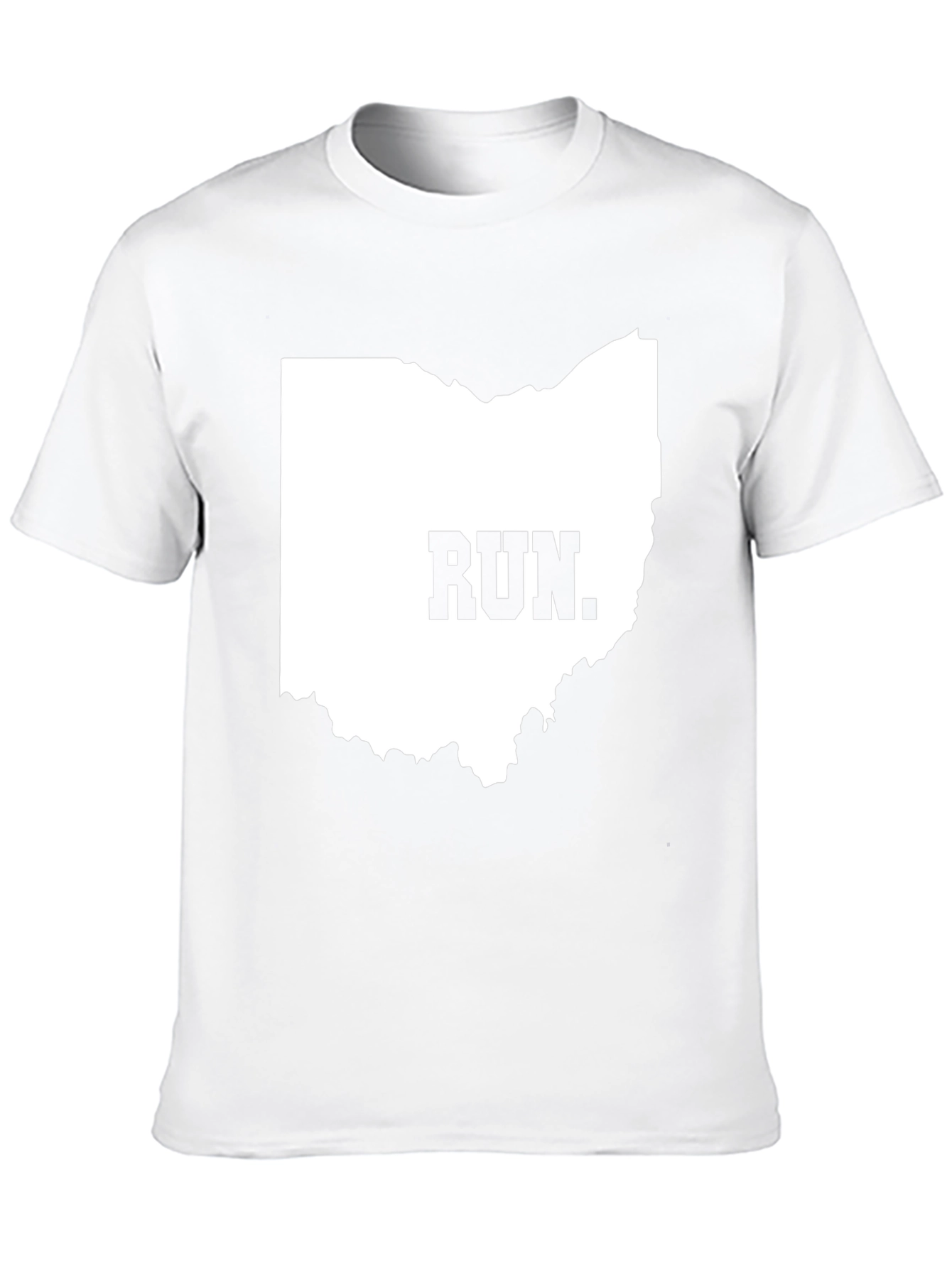 Ohio Run T-Shirt - Black Graphic Tee