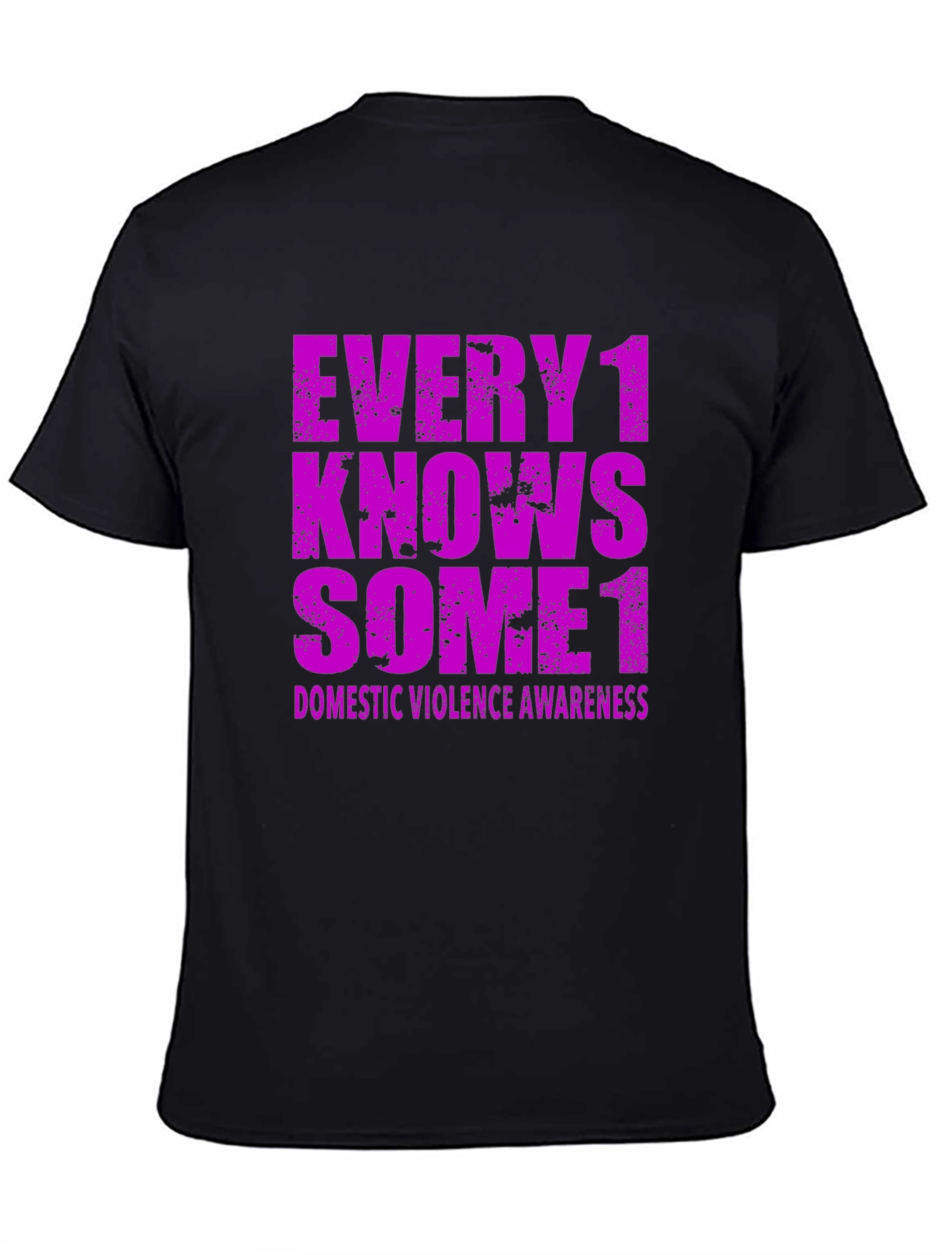 Every1 Knows Some1 Domestic Violence Awareness T-Shirt