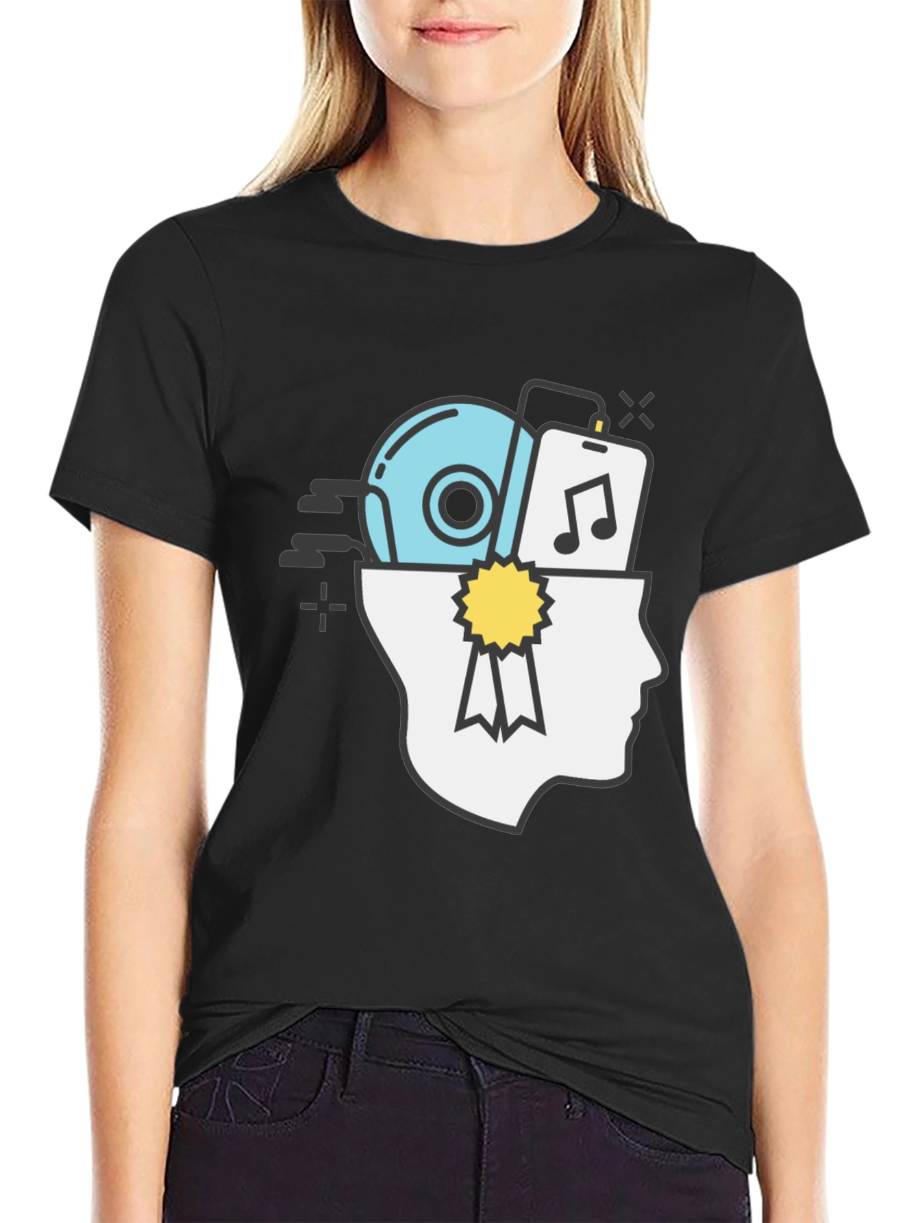 Creative Mind T-Shirt - Music Lover Design