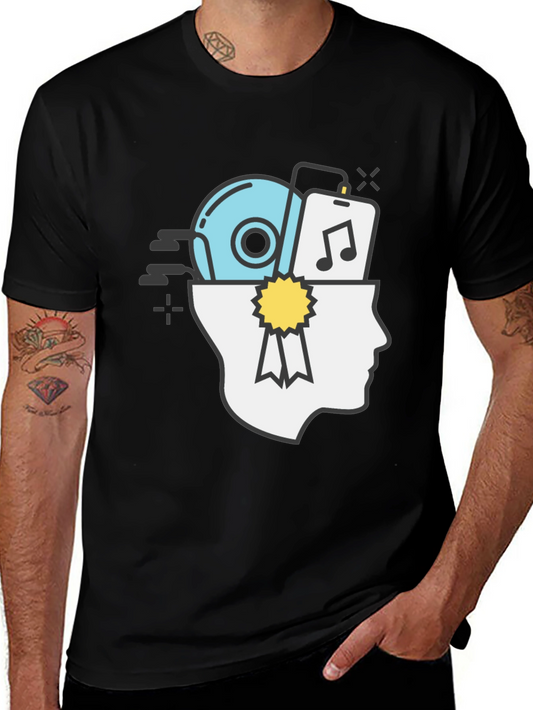 Creative Mind T-Shirt - Music Lover Design