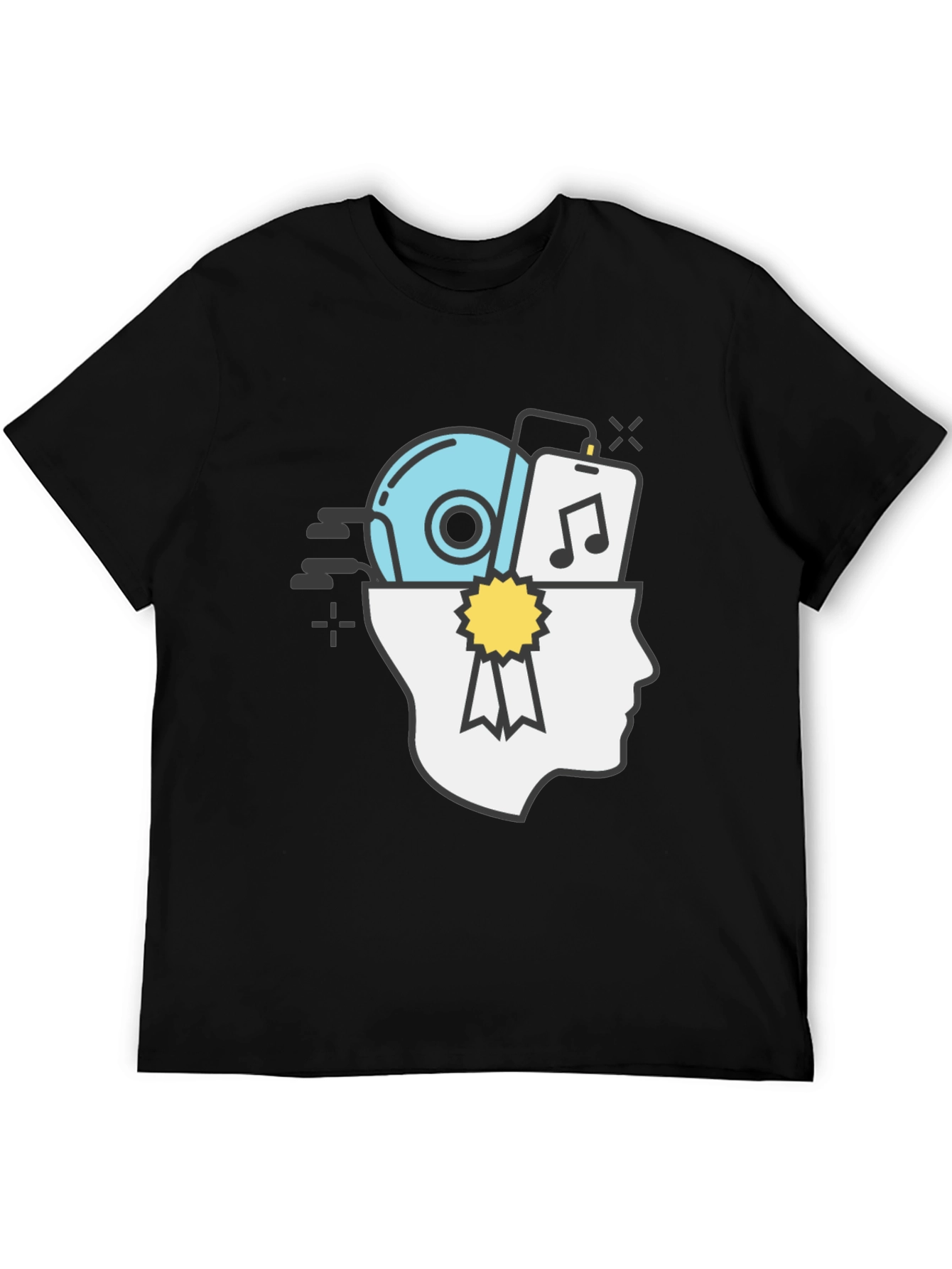Creative Mind T-Shirt - Music Lover Design