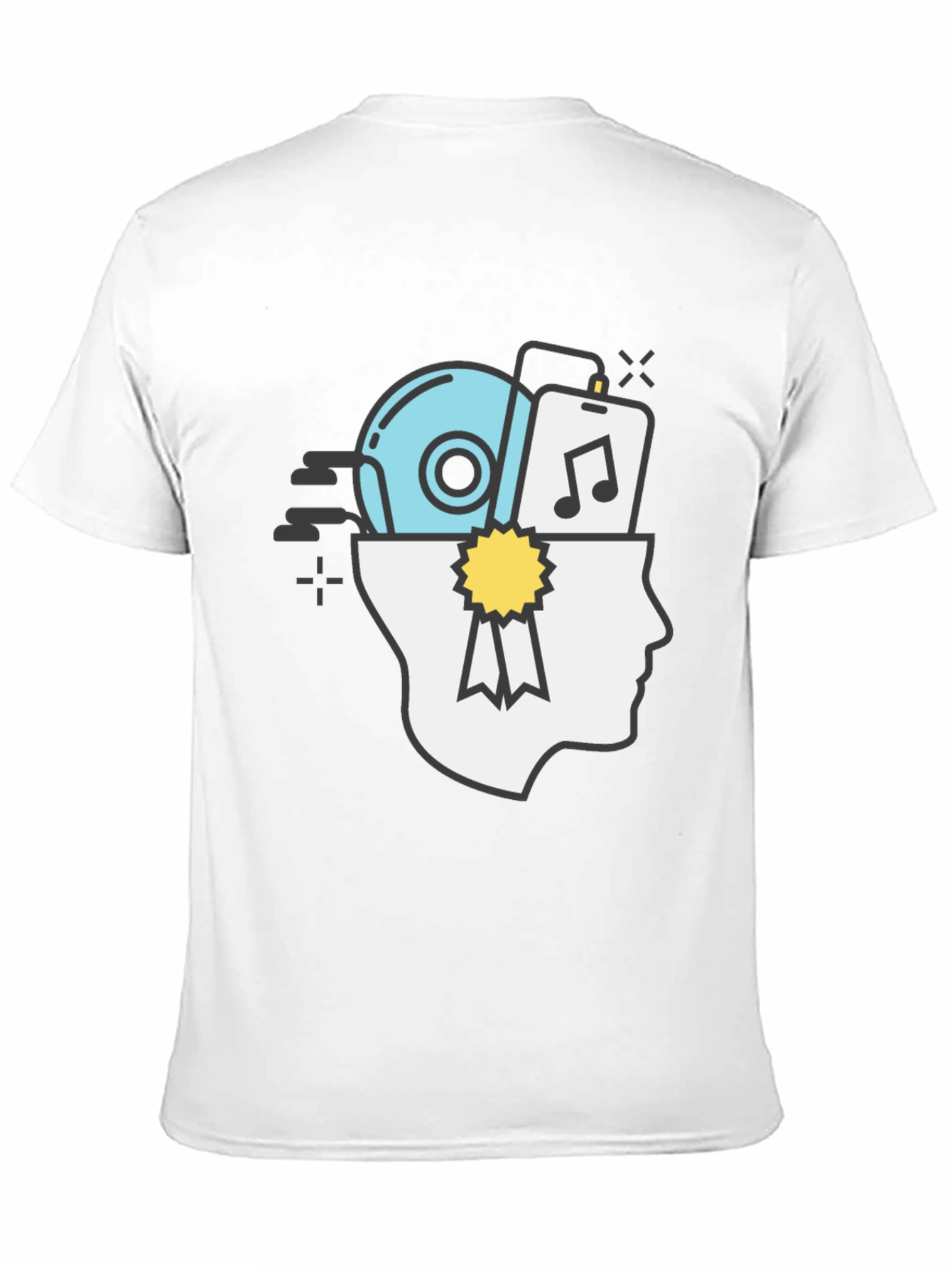Creative Mind T-Shirt - Music Lover Design