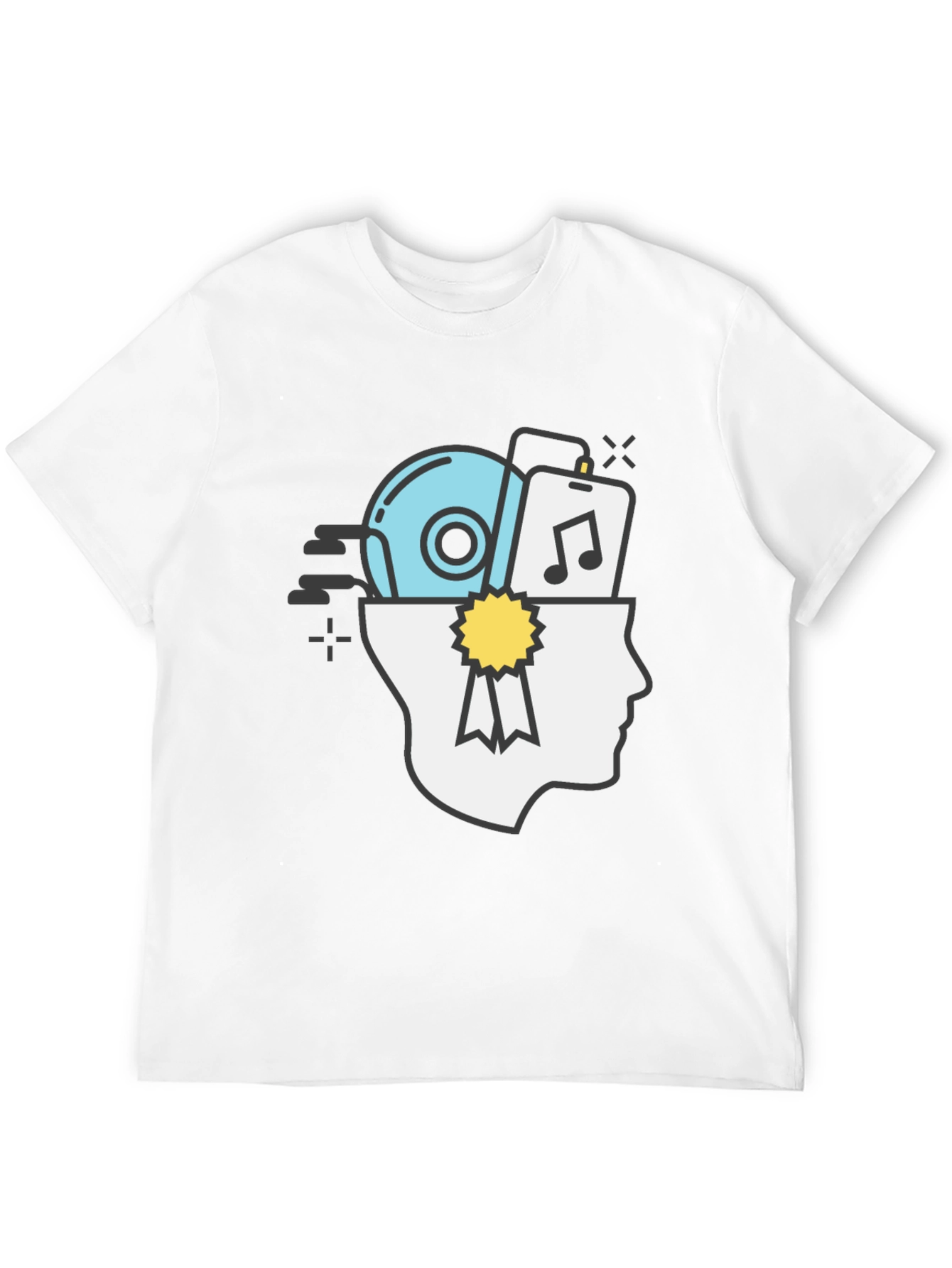 Creative Mind T-Shirt - Music Lover Design