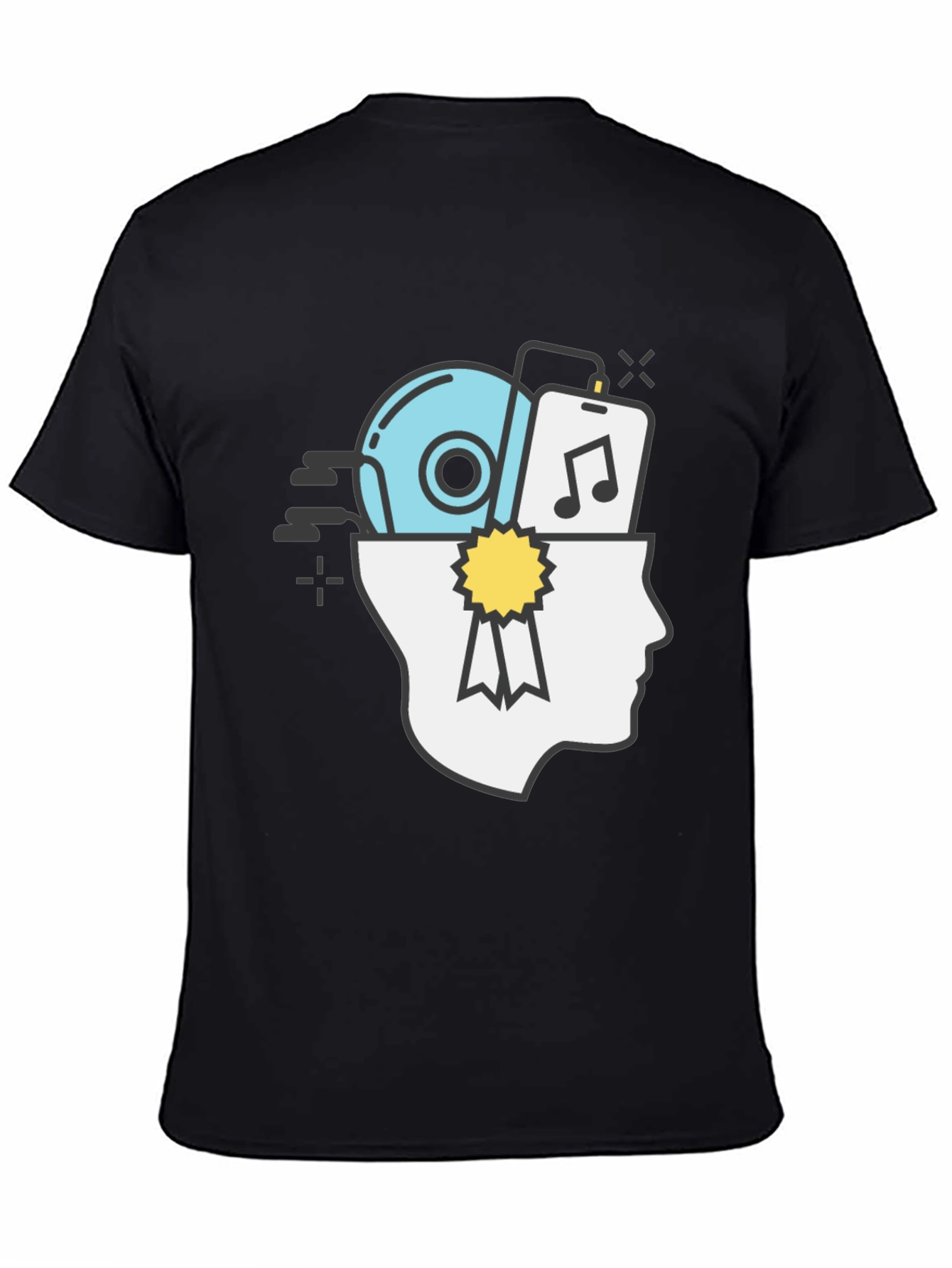 Creative Mind T-Shirt - Music Lover Design