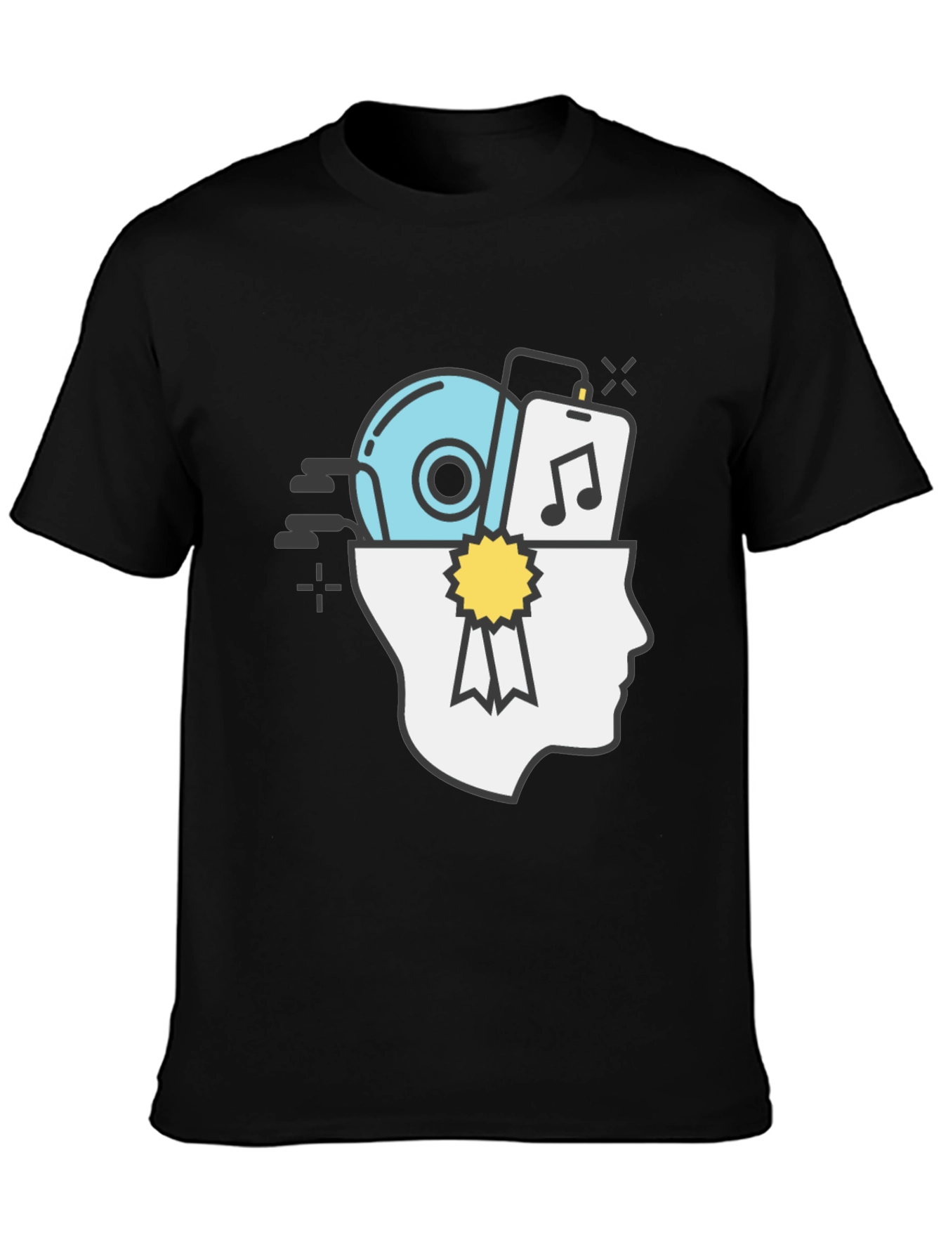 Creative Mind T-Shirt - Music Lover Design