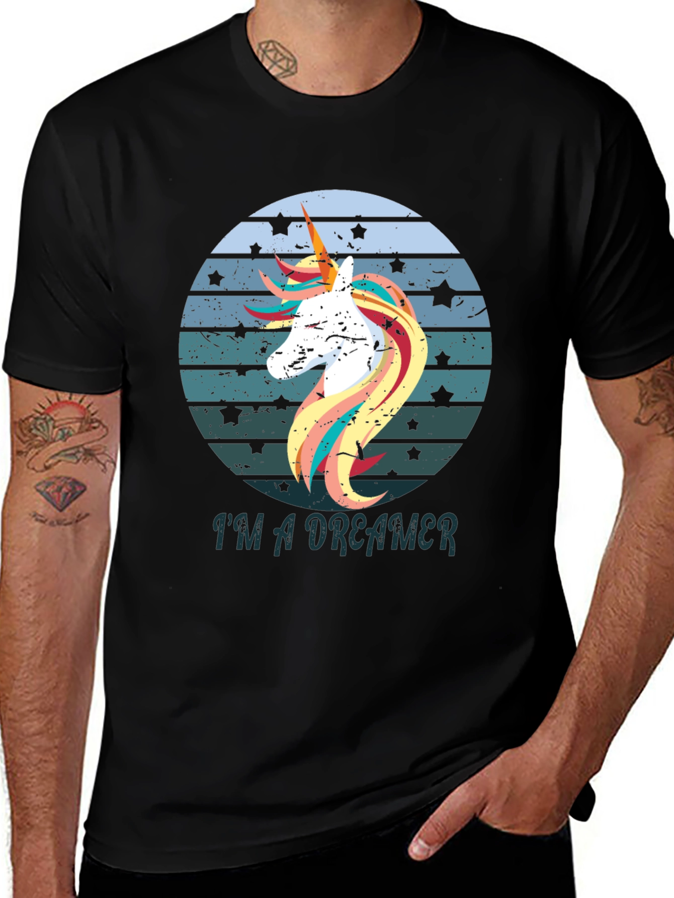 Im a Dreamer Unicorn Graphic T-Shirt