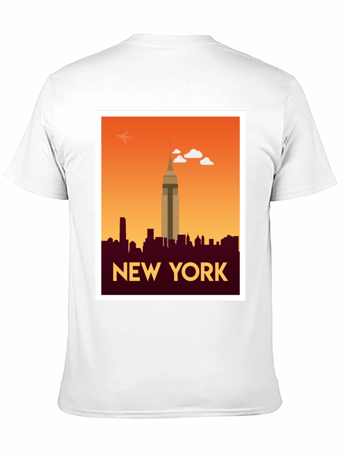 New York Skyline Graphic T-Shirt